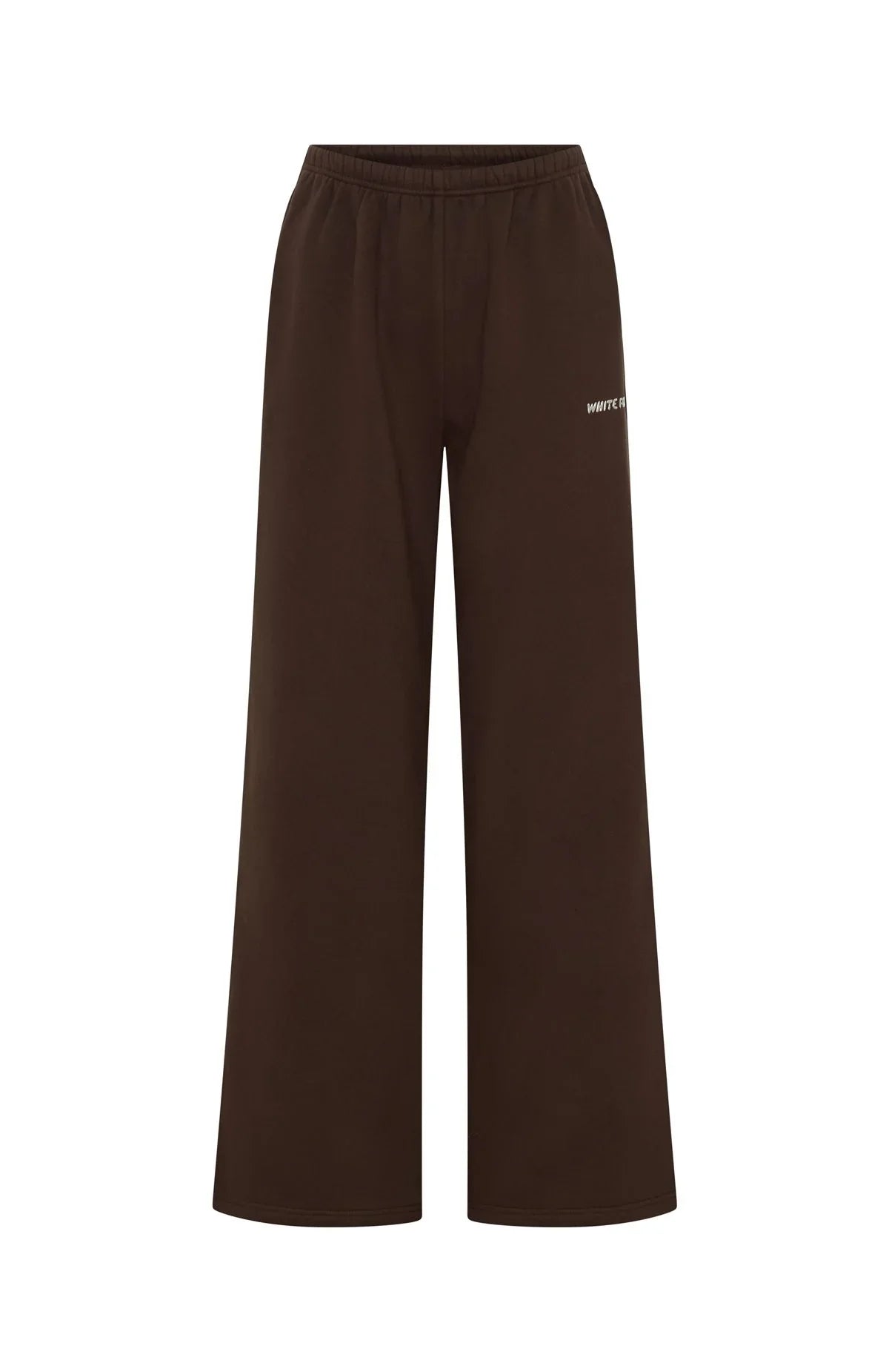 Test Drive Wide Leg Sweatpants Chocolate