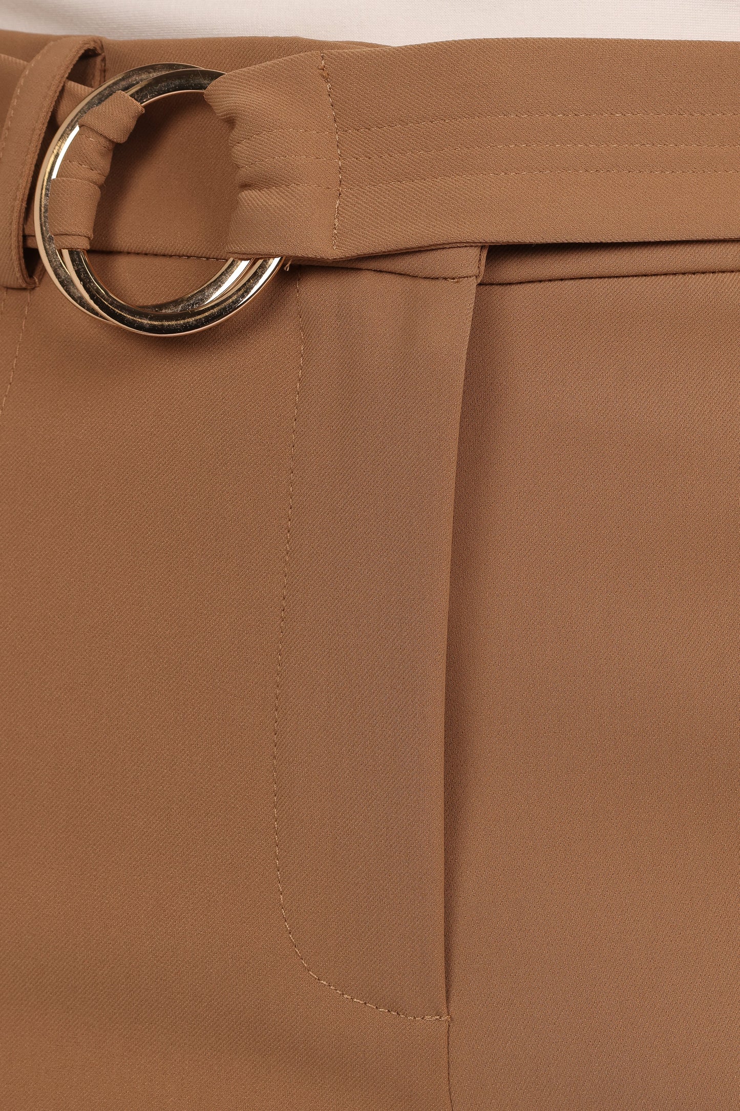 Elaine Belted Pant Mocha