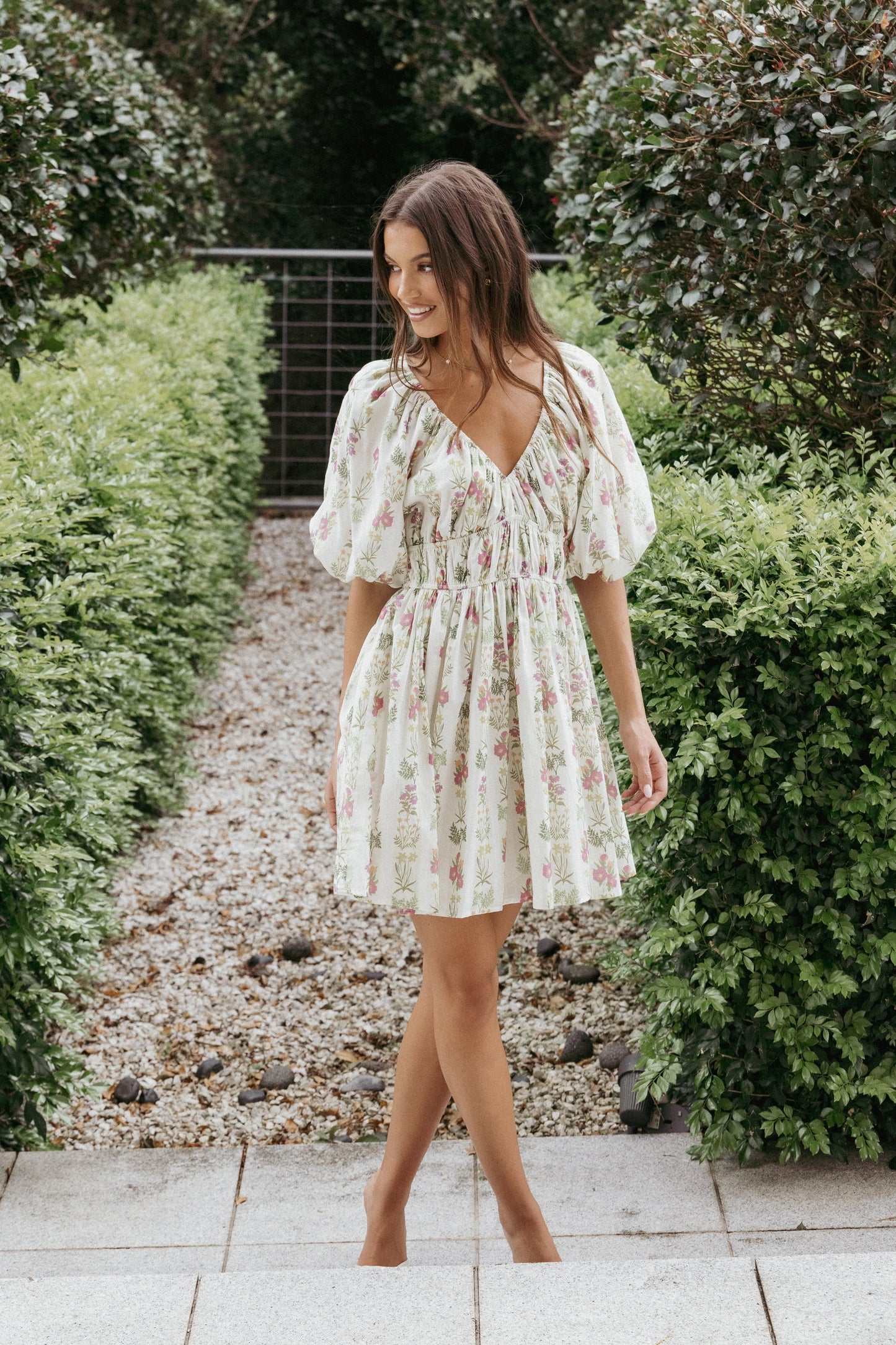 Zadie Mini Dress Light Green