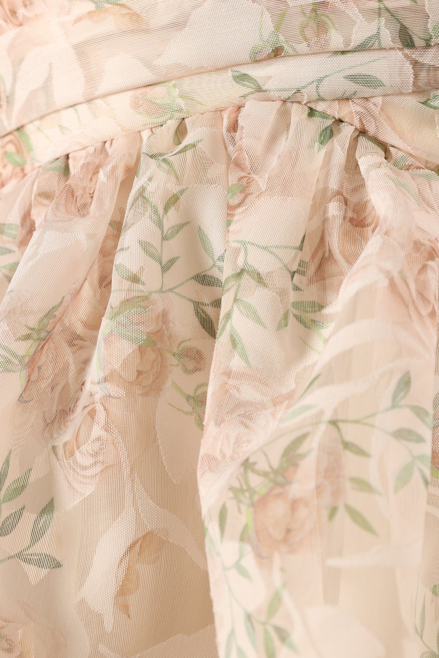 Leanna Tiered Mini Dress Rose Floral