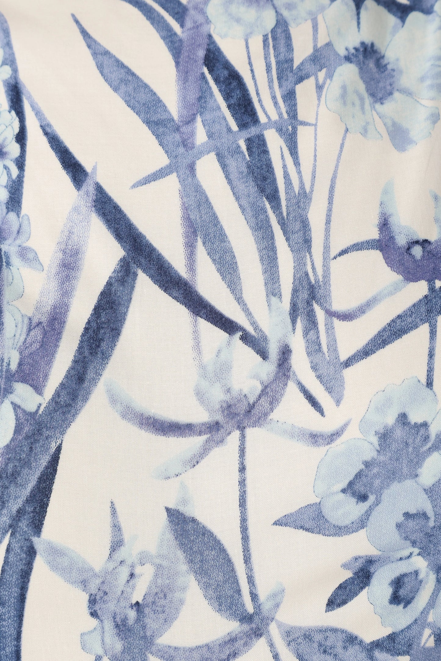 Sena Midi Dress Blue Floral