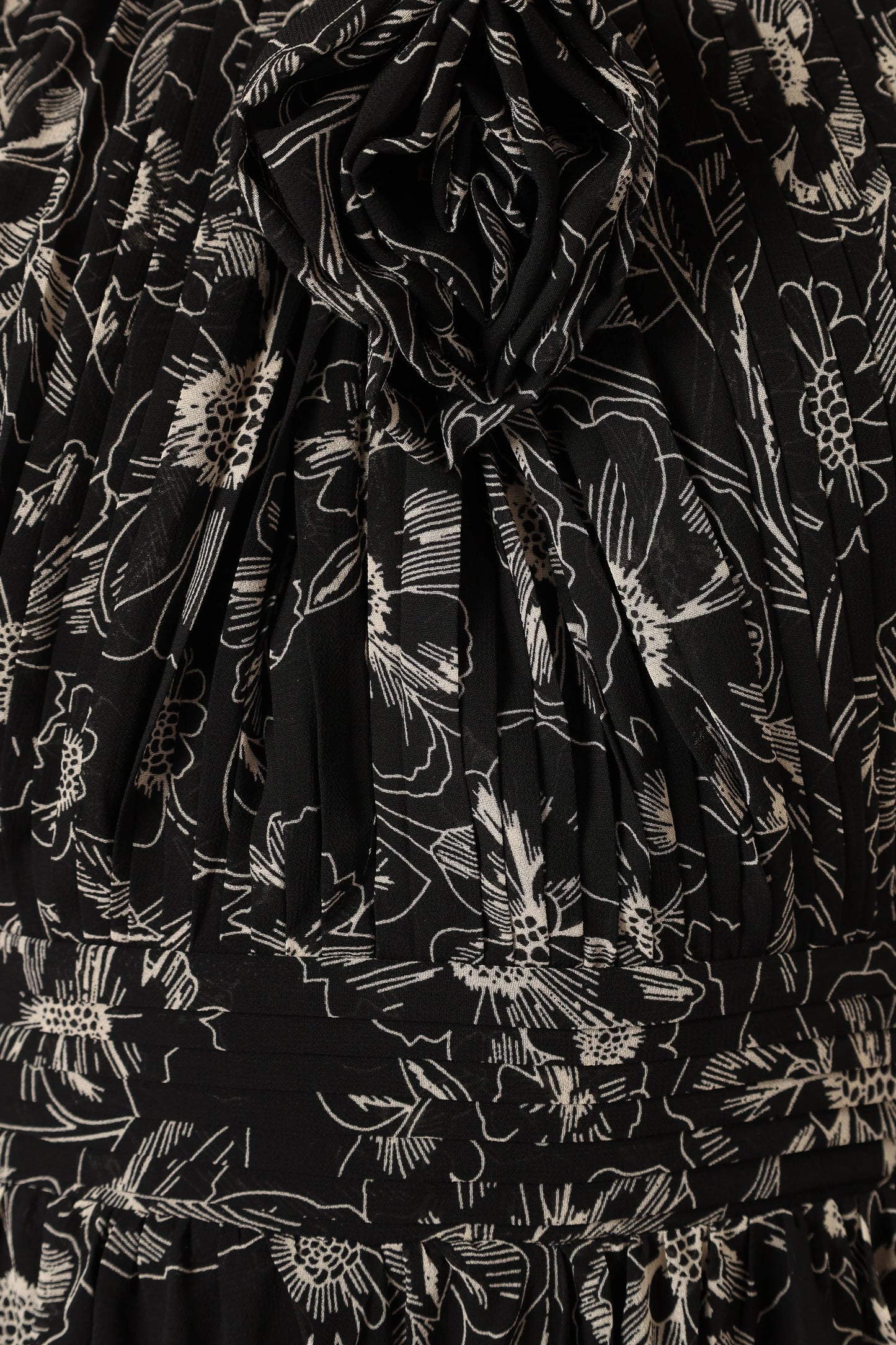 Lennon Halterneck Maxi Dress Black Floral