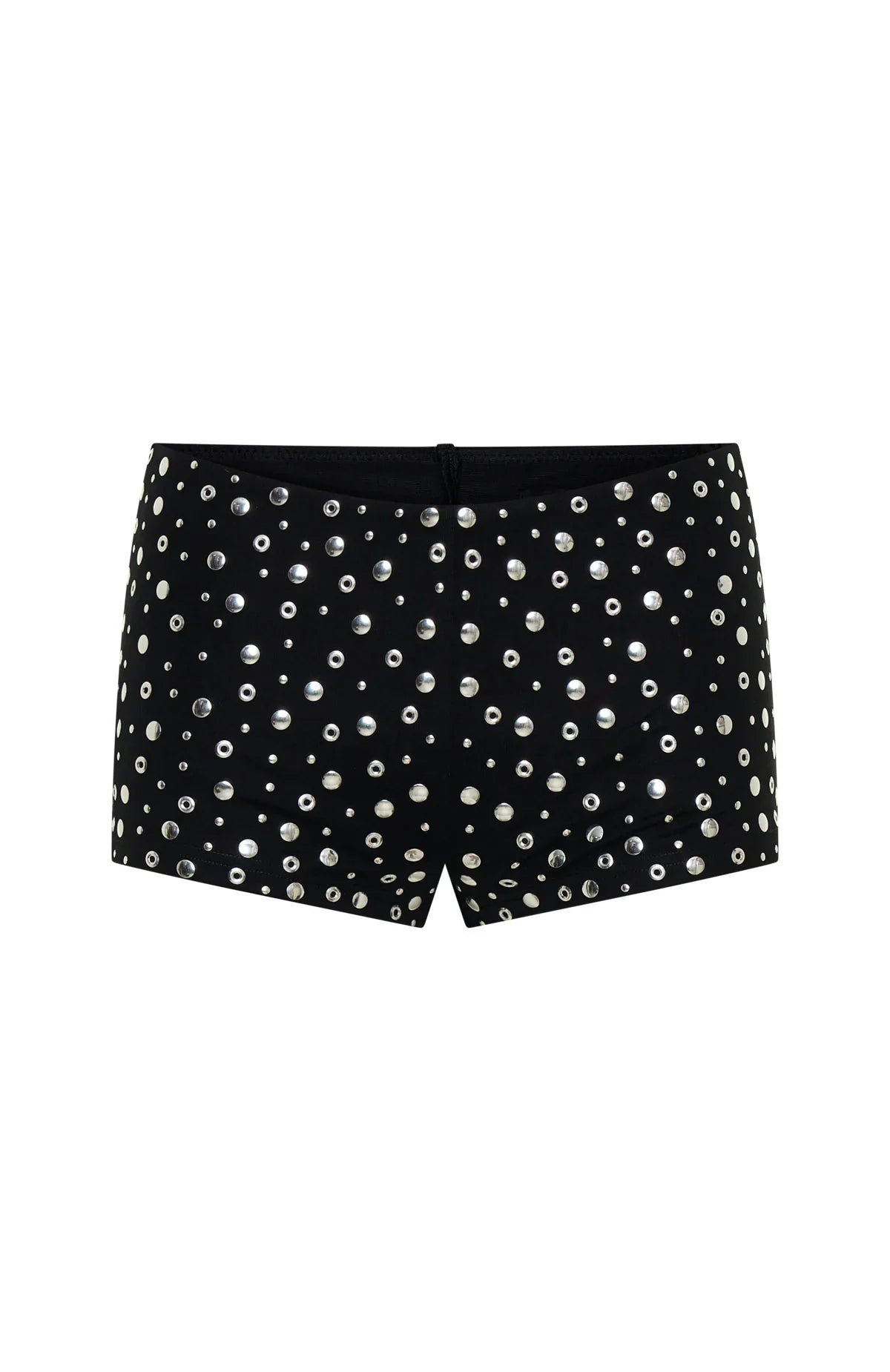 Festival Feels Embellished Shorts Black