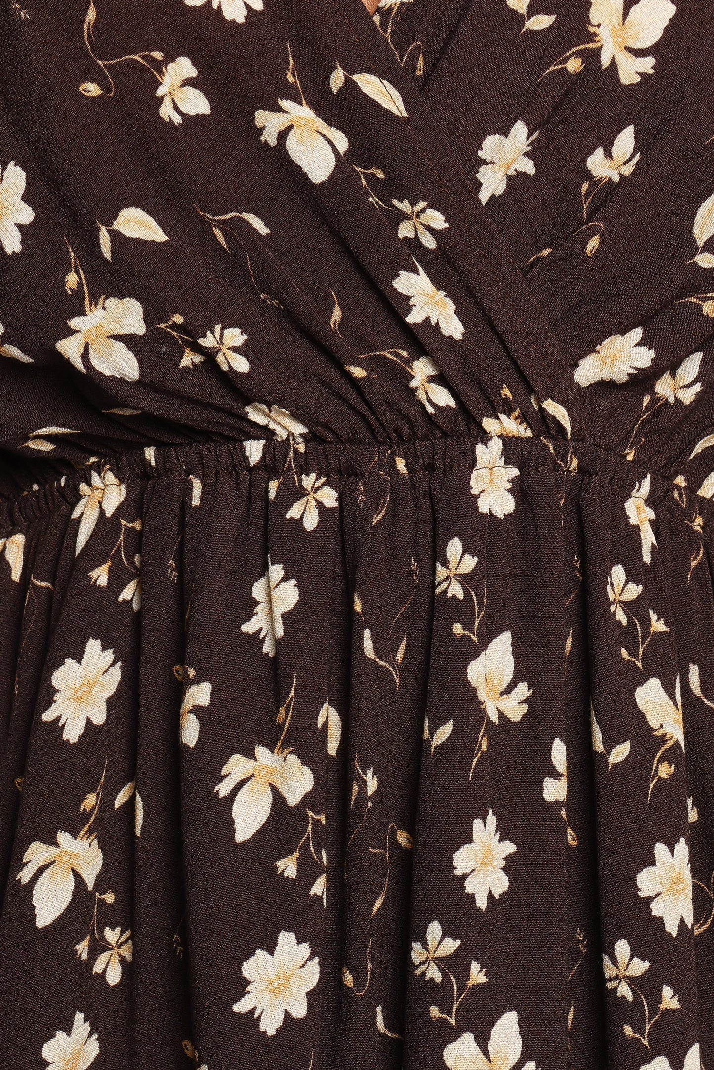 Raschelle Romper Brown Ditsy