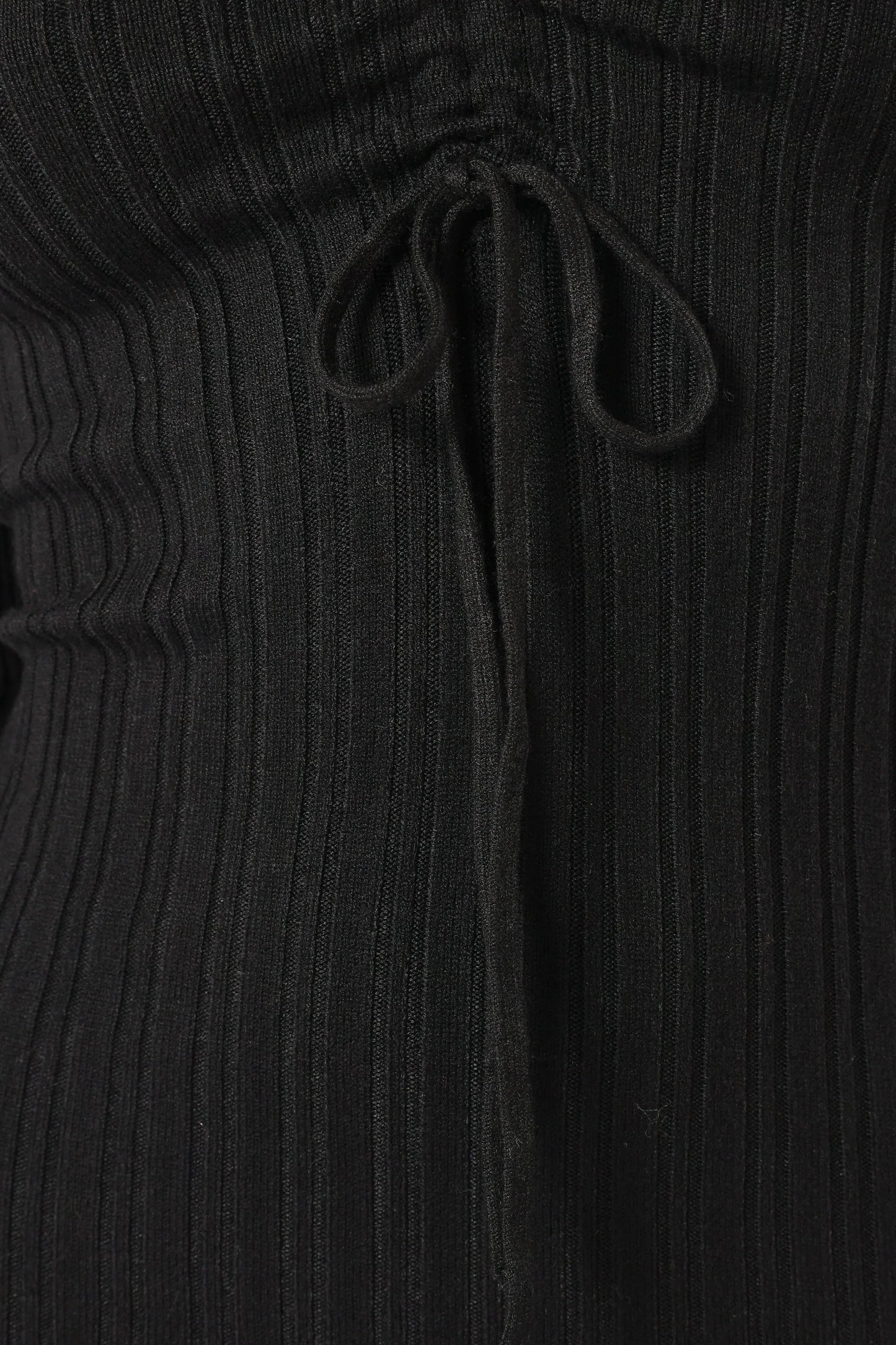 Irene Long Sleeve Midi Dress Black
