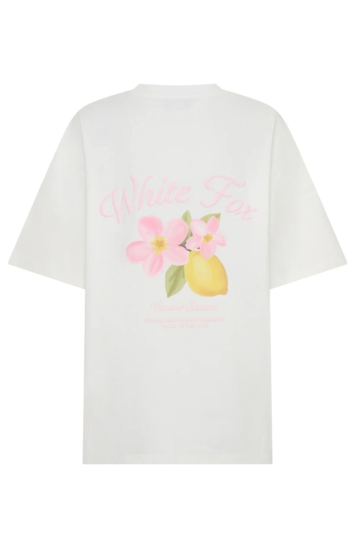 Verano Sixteen Valeria Oversized Tee White
