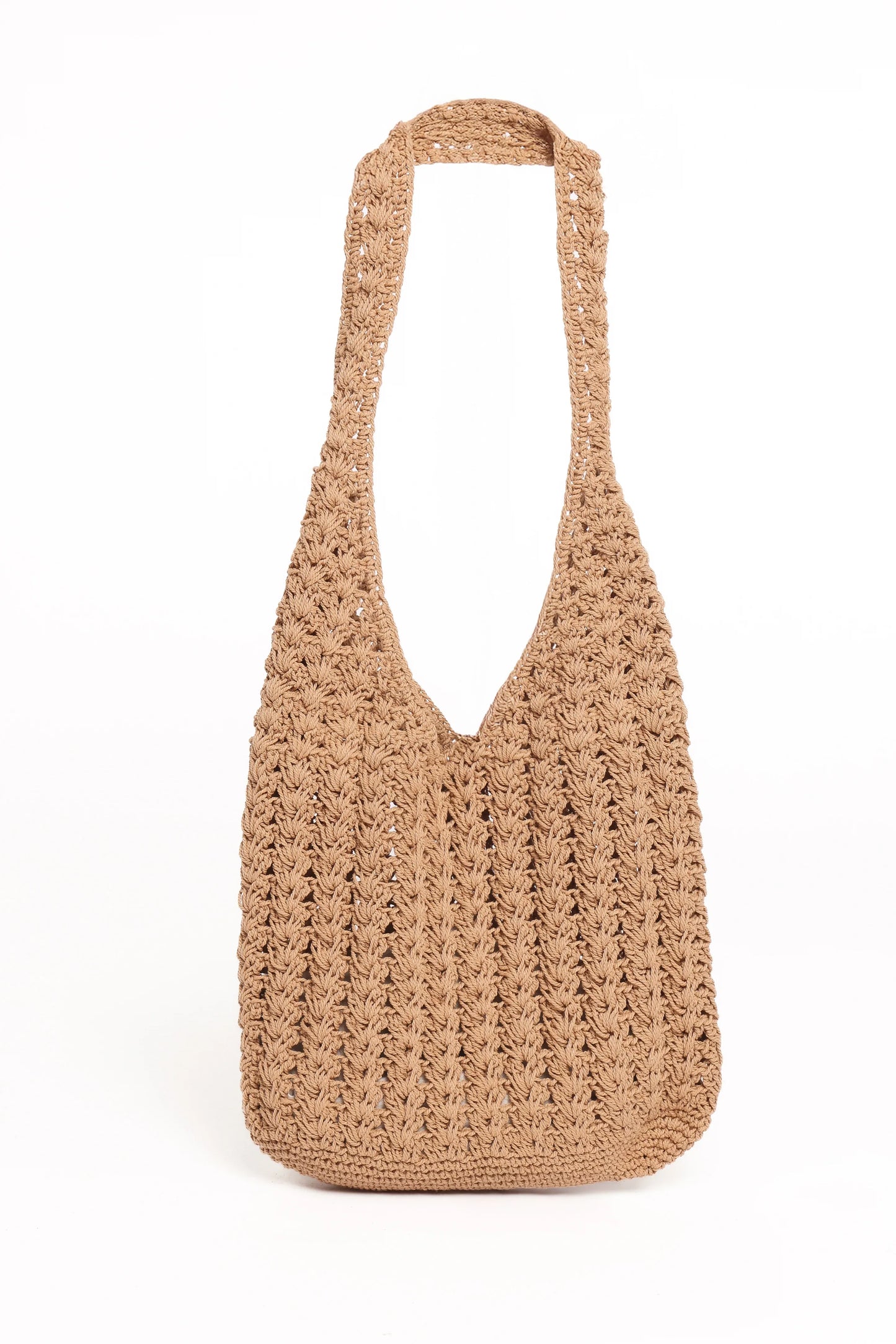 Avery Woven Bag Tan