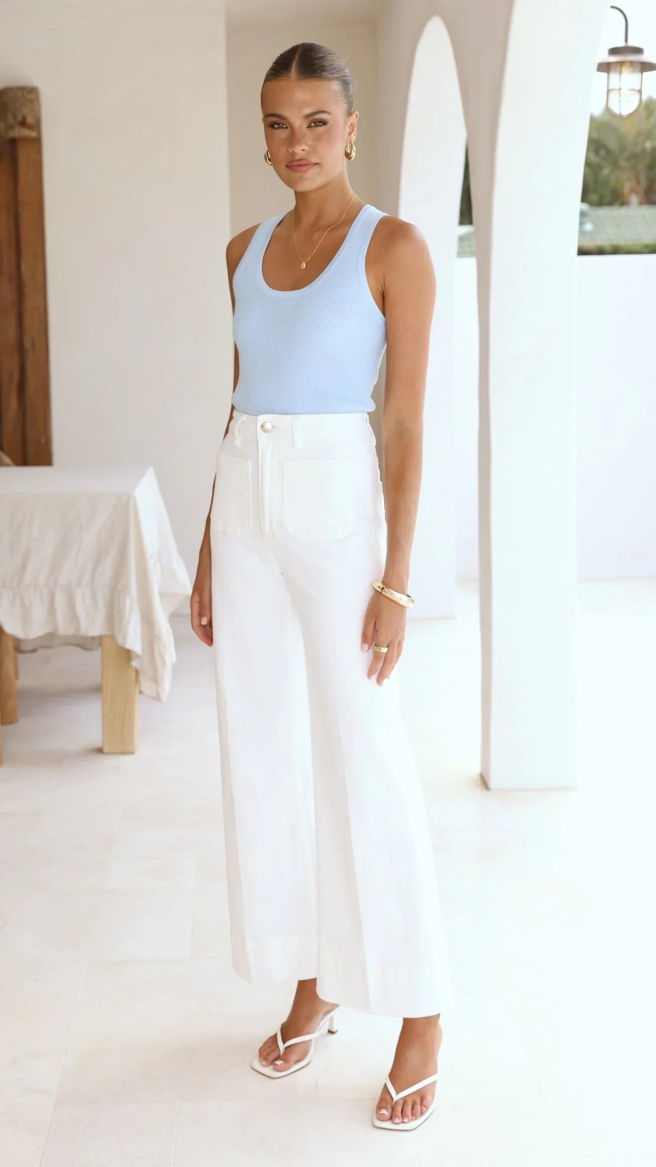 Becky Tank Top Blue