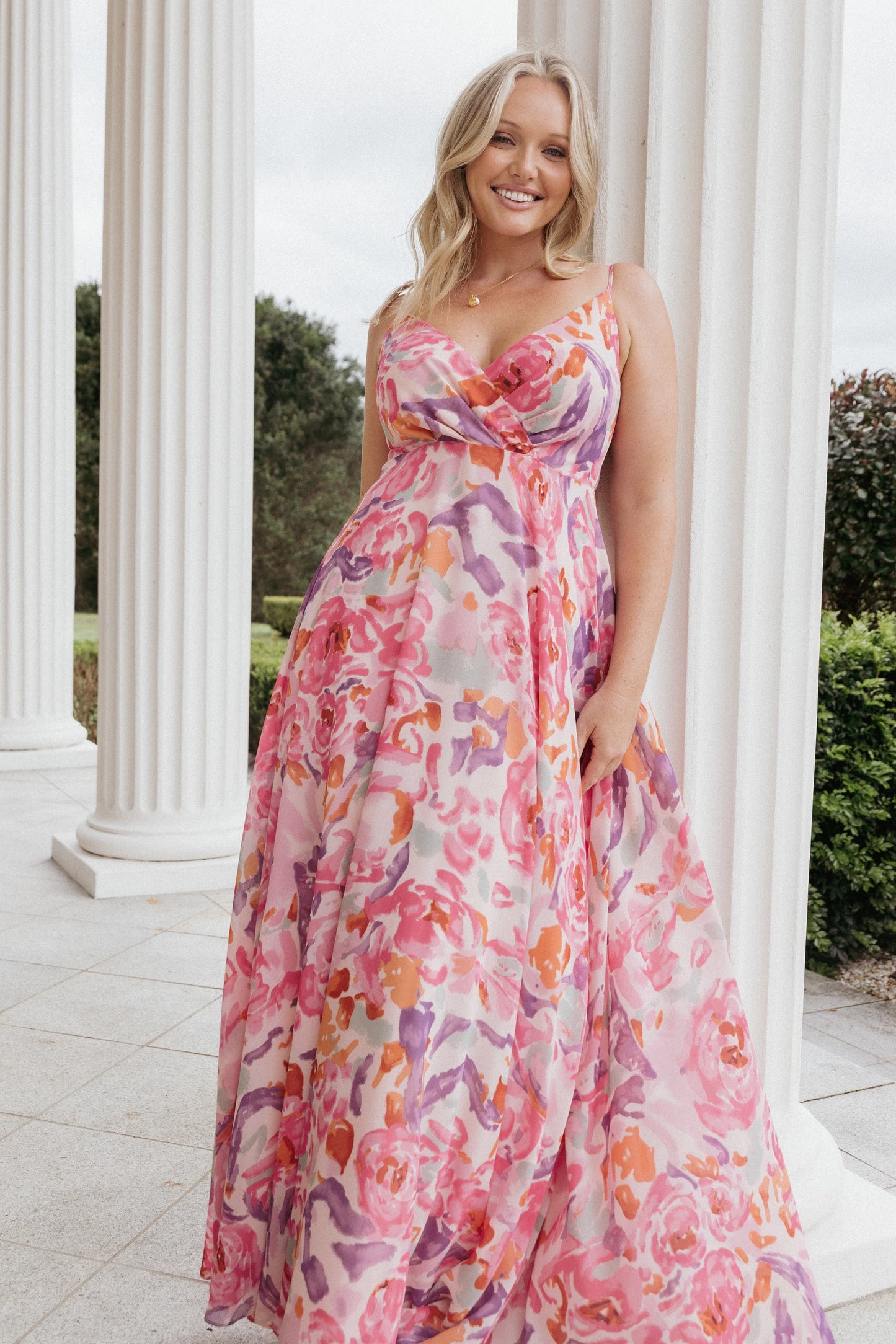 Madilyn Maxi Dress Multi Floral