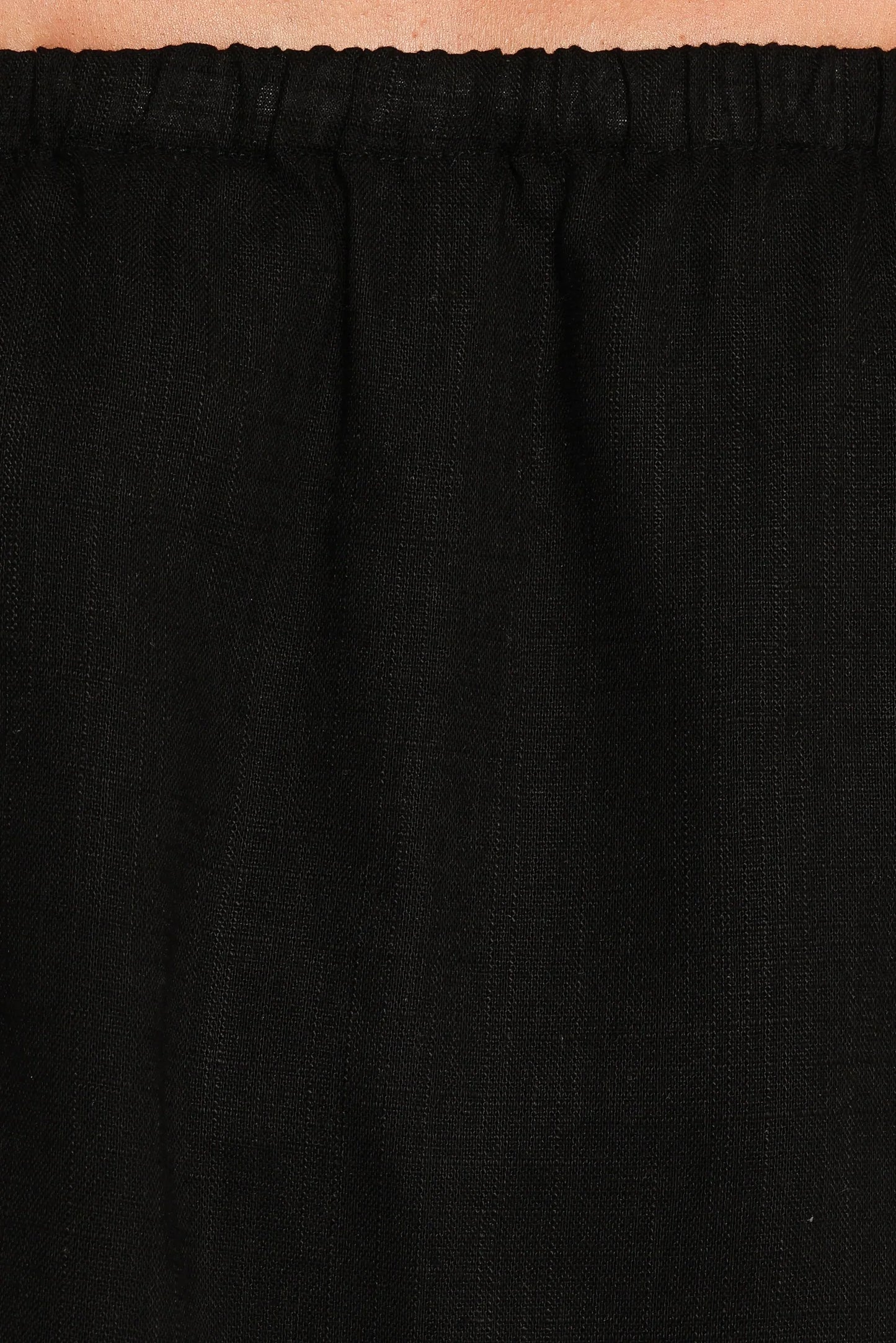 Kristia Strapless Romper Black