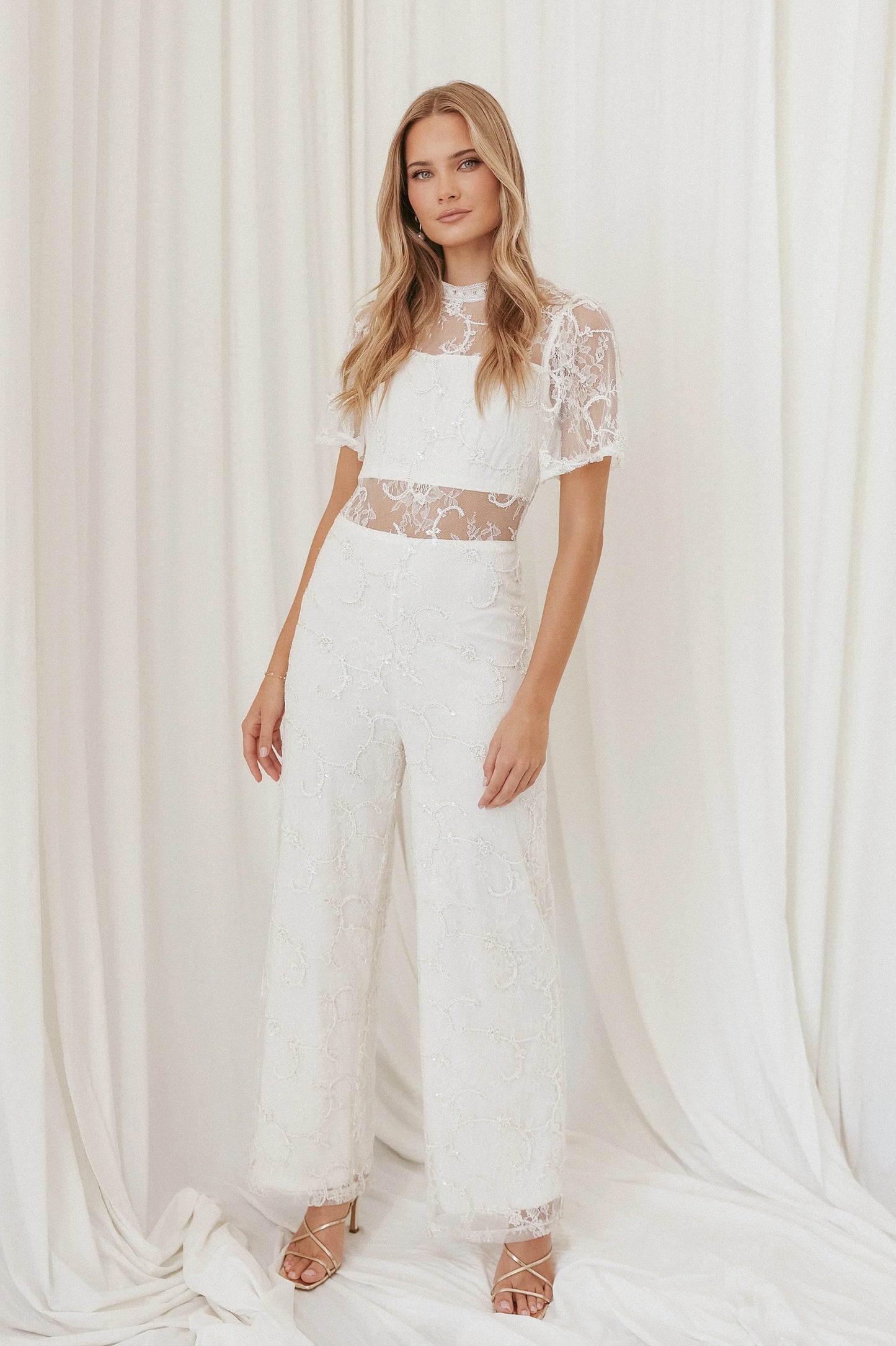 Zina Jumpsuit Ivory