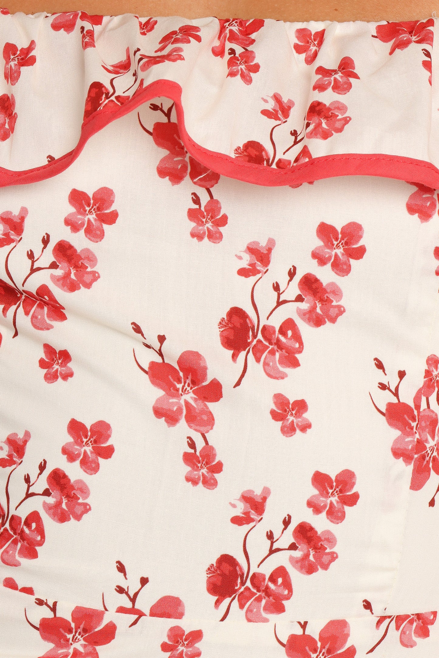 Lucille Maxi Dress Red Floral