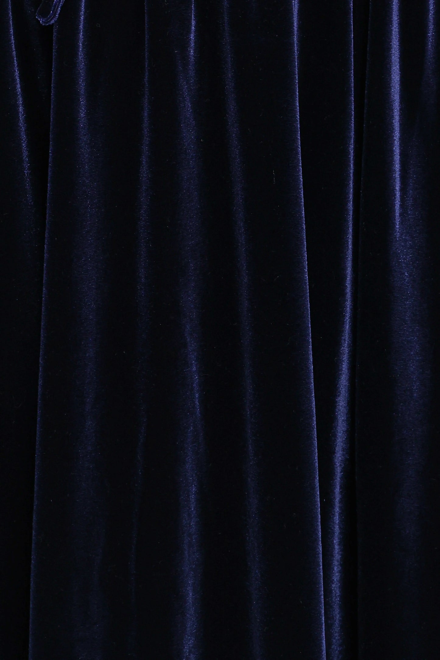 Cece Velvet Long Sleeve Maxi Dress Midnight Blue