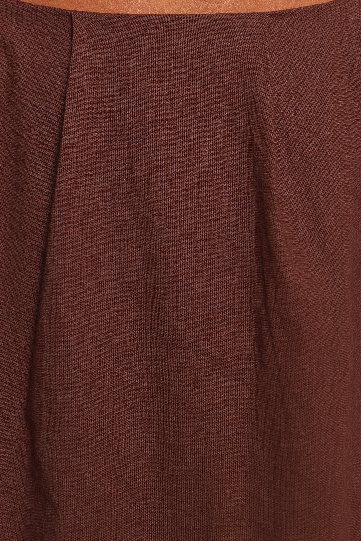 Chiaro Midi Skirt Brown