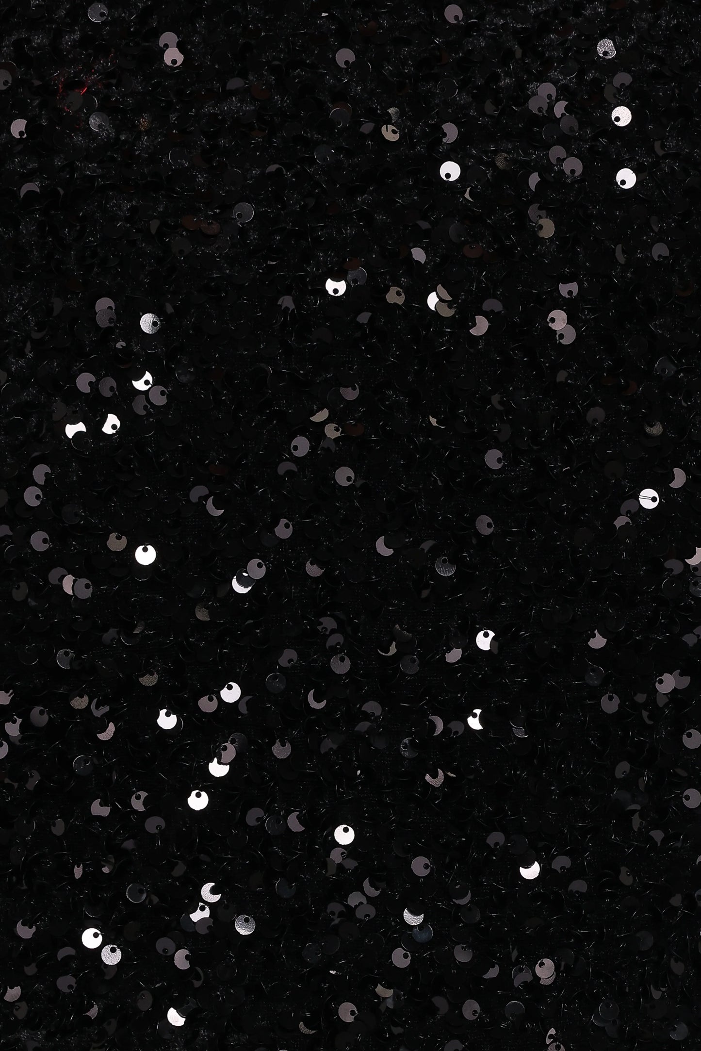 Leilani Midi Sequin Skirt Black