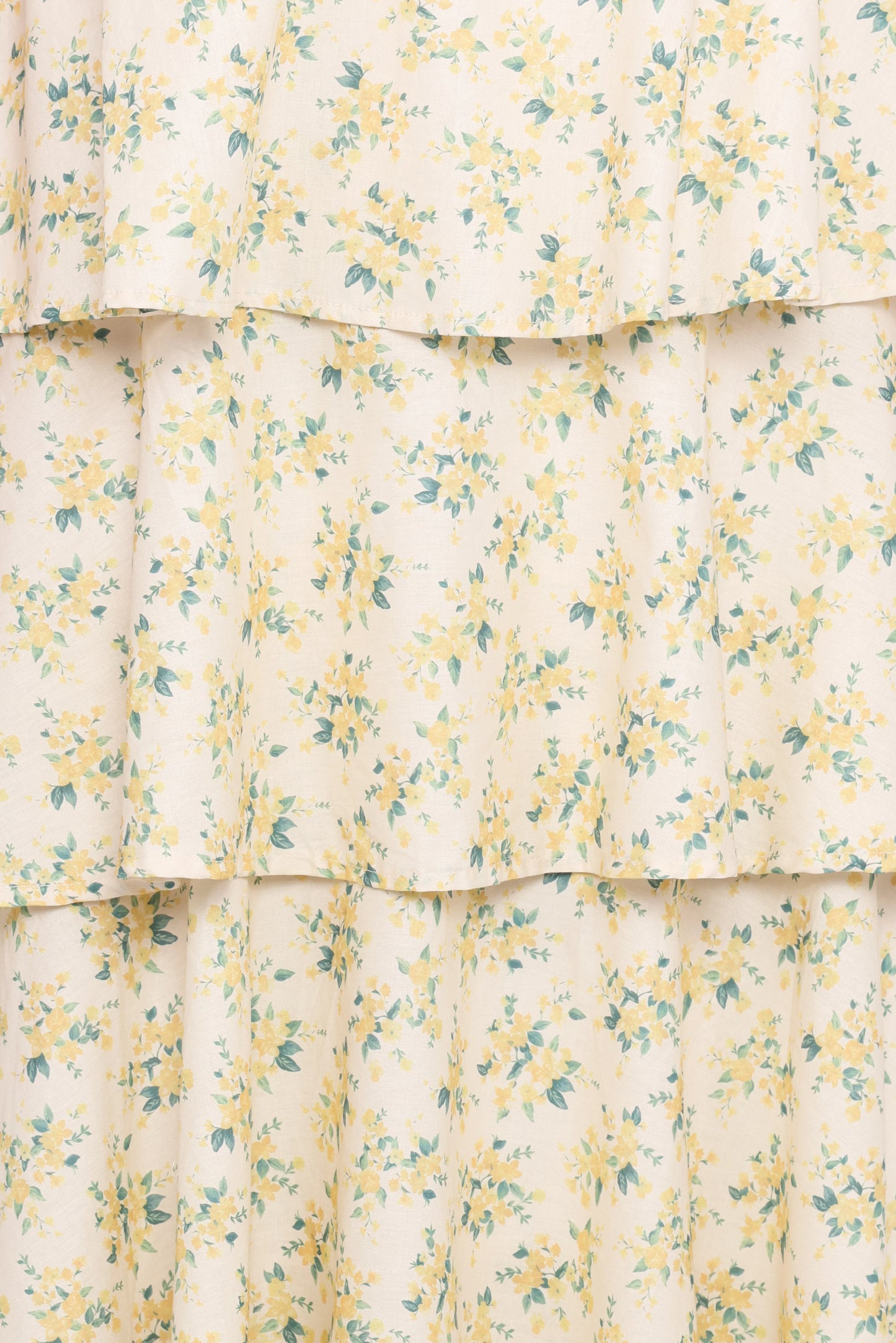Darlia Halterneck Maxi Dress Yellow Floral