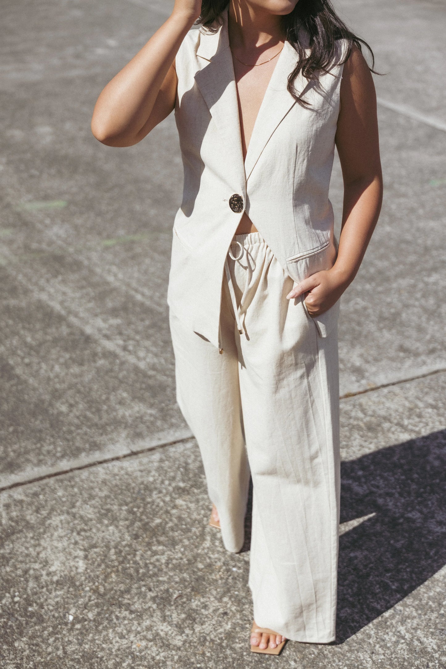 Trula Vest Oatmeal