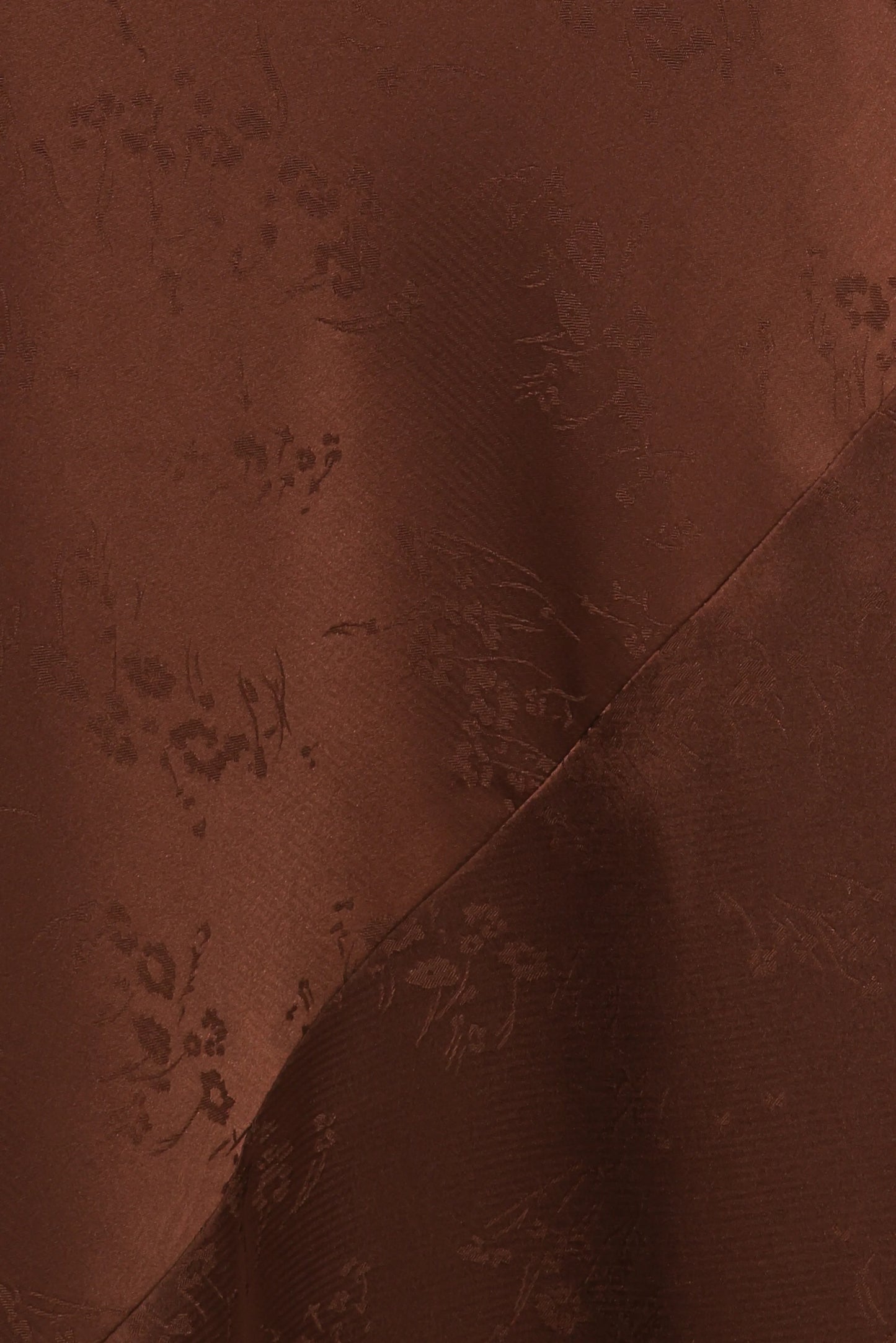 Zabrina Midi Dress Brown Floral