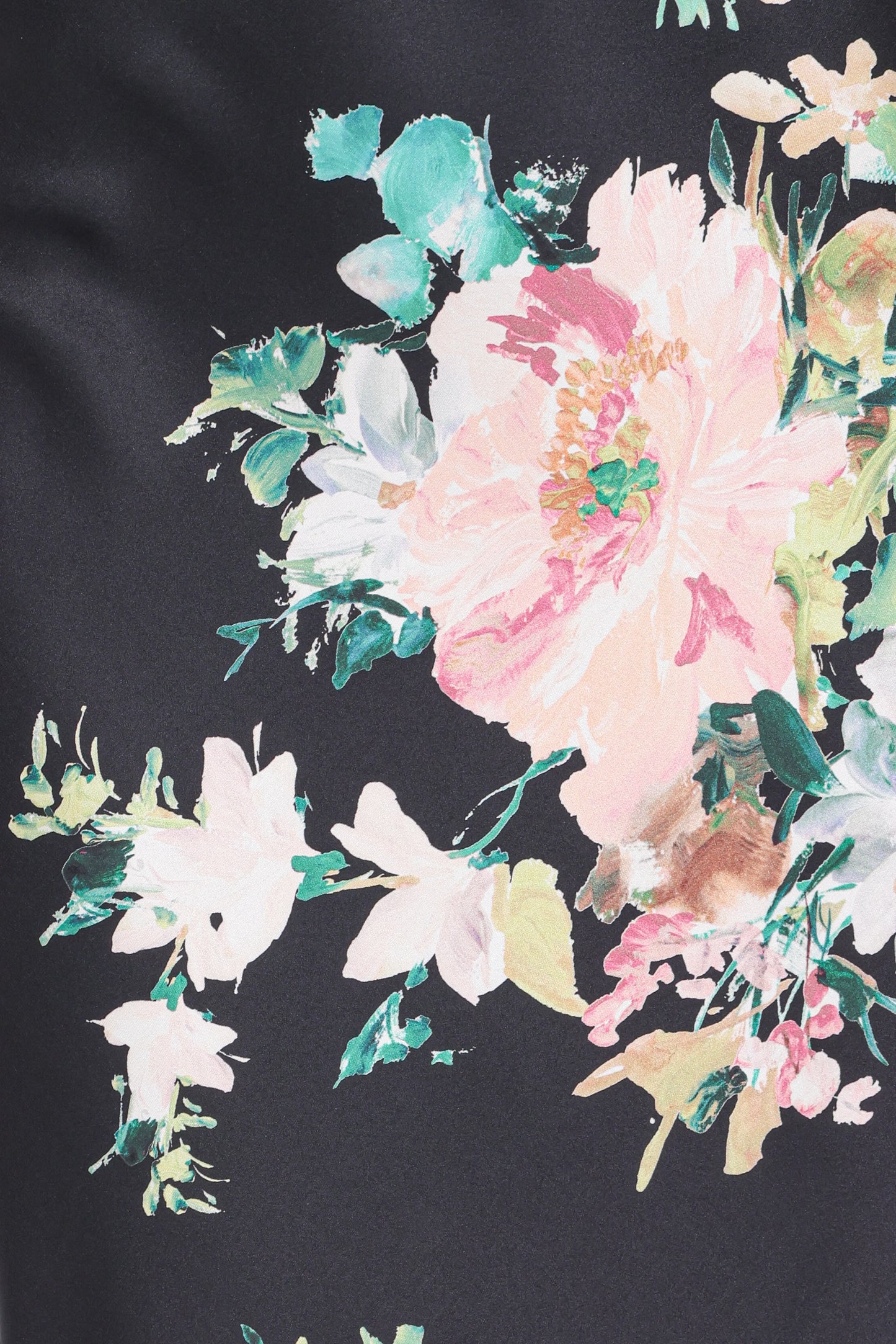 Anika Maxi Dress Black Floral