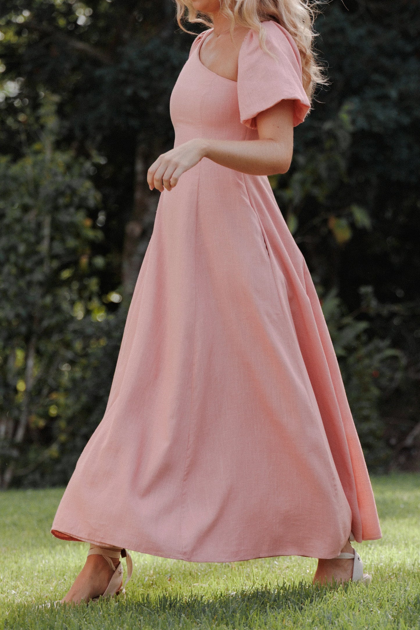 Franca Midi Dress Pink