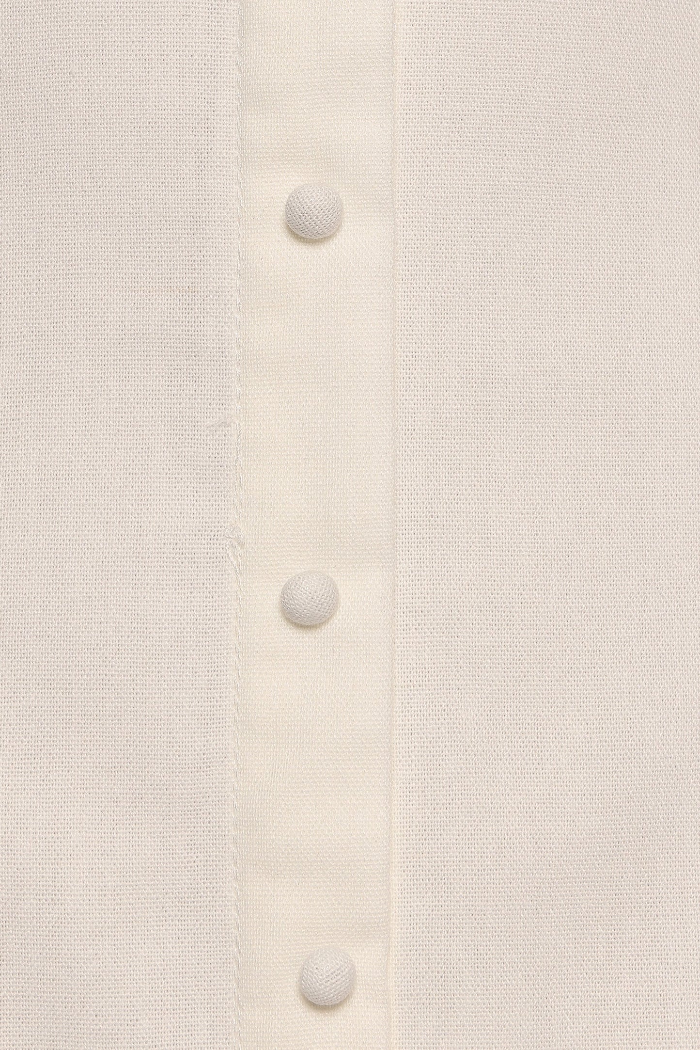 Barbara Midi Button Down Dress White