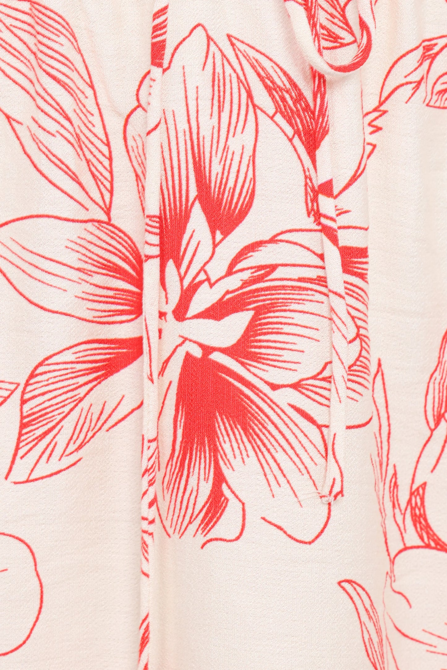 Maxima Mini Skirt Red Floral