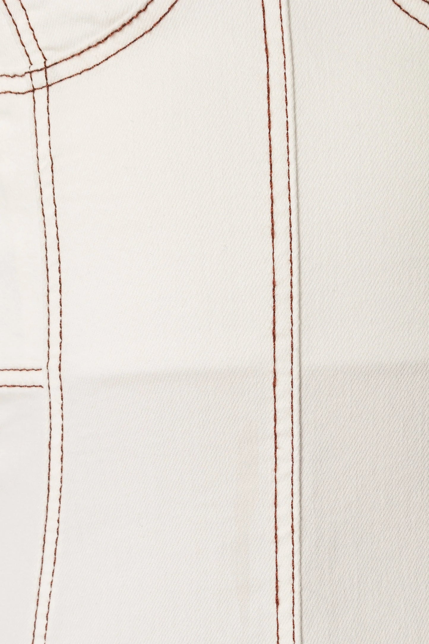 Everly Crossback Midi Dress White Denim