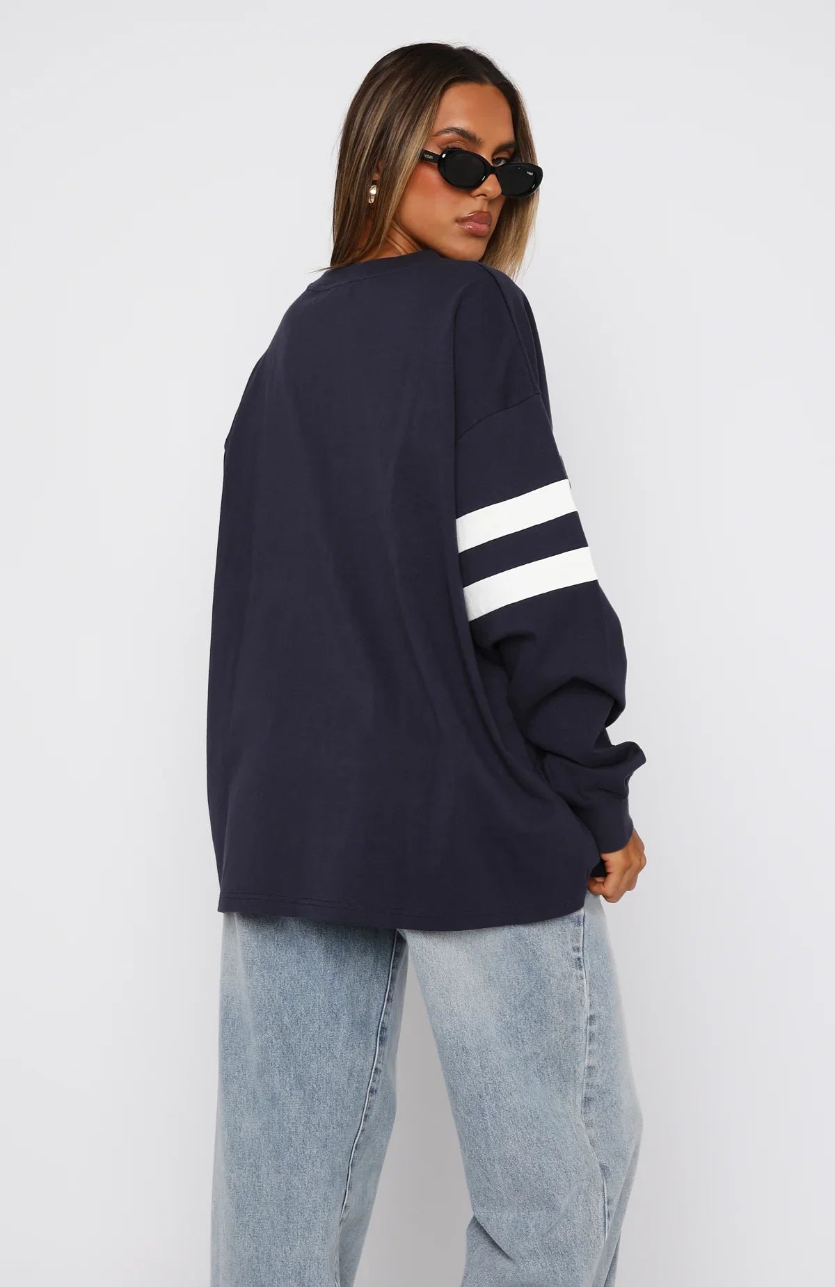 Youre My Inspiration Long Sleeve Tee Navy