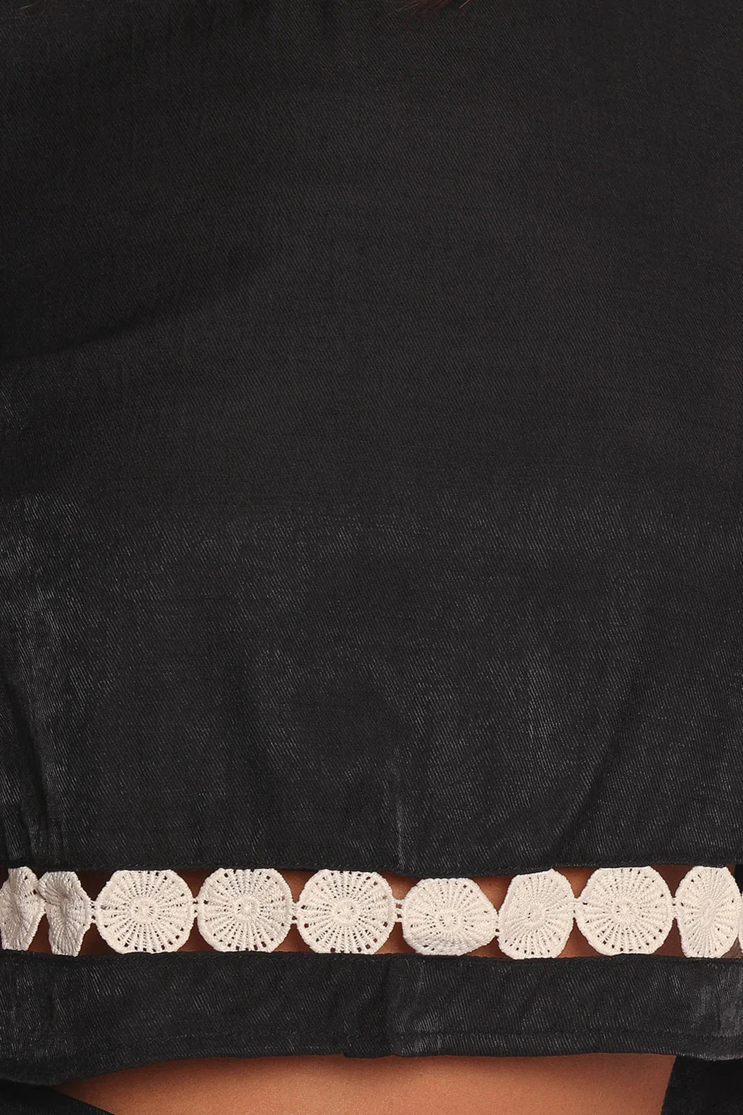 Margarete Pant Set Black Cream