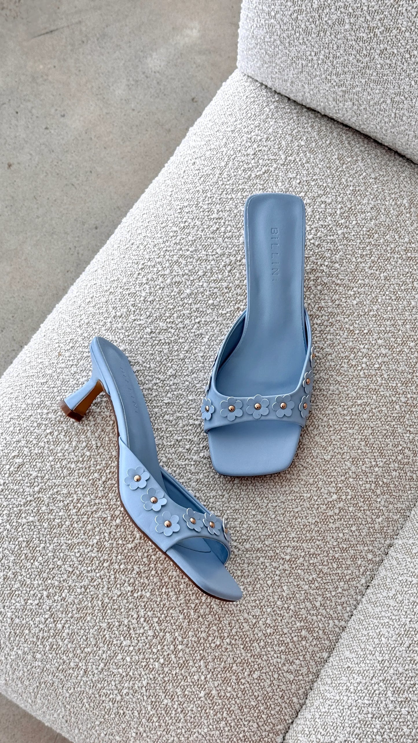 Tessie Heel Baby Blue