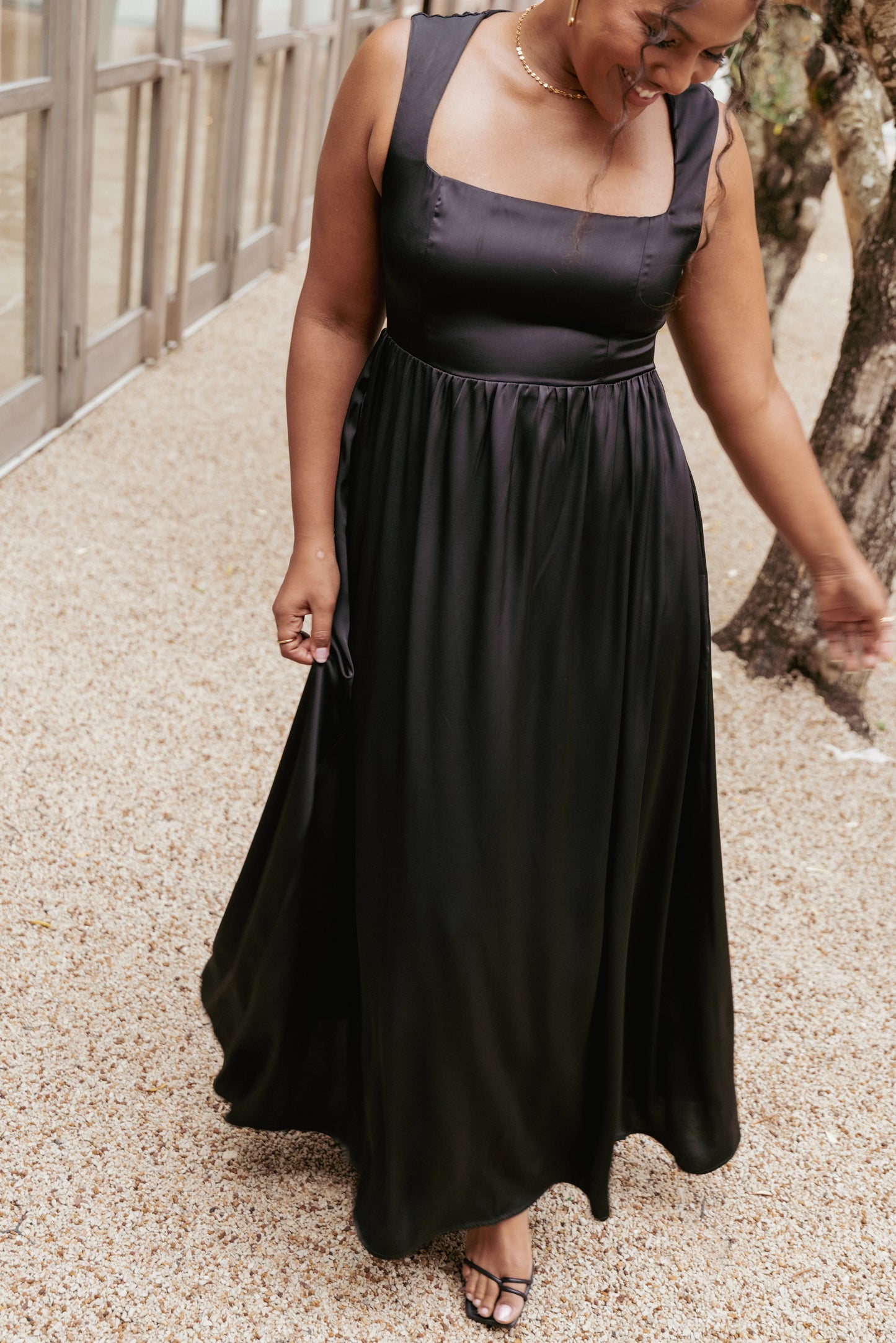 Elania Maxi Dress Black