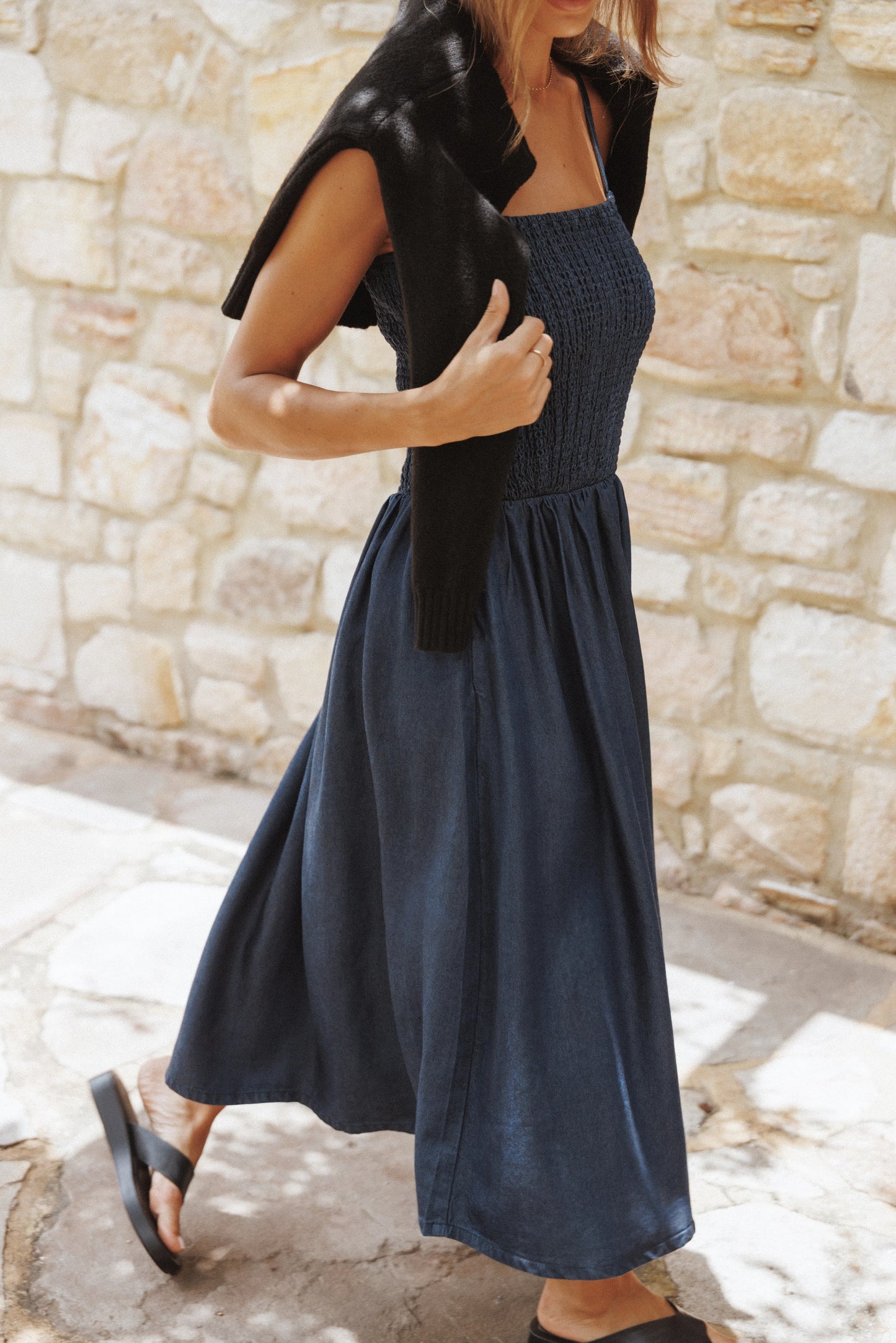 Arnika Midi Dress Blue