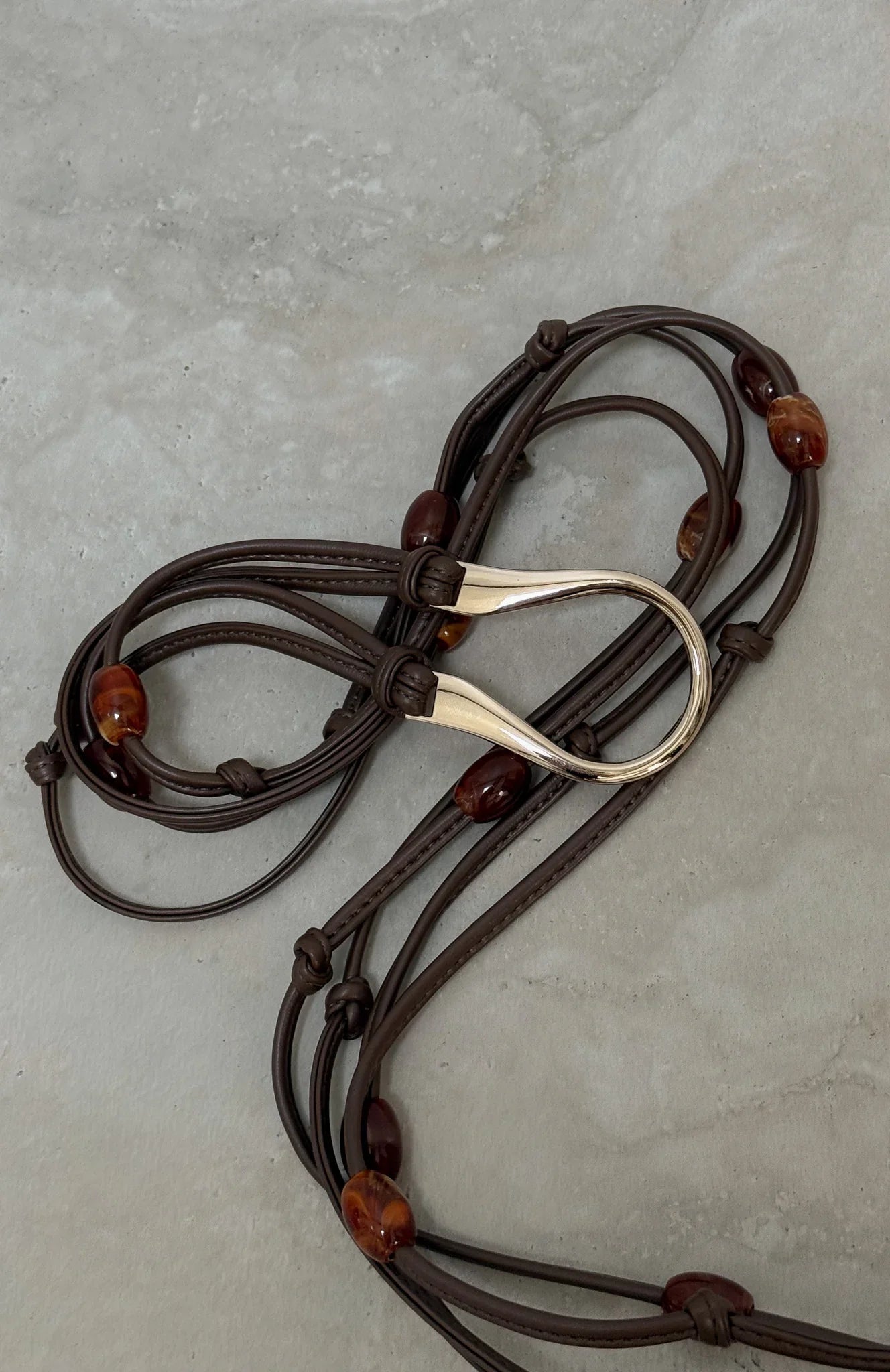Sayge Wrap Belt Chocolate