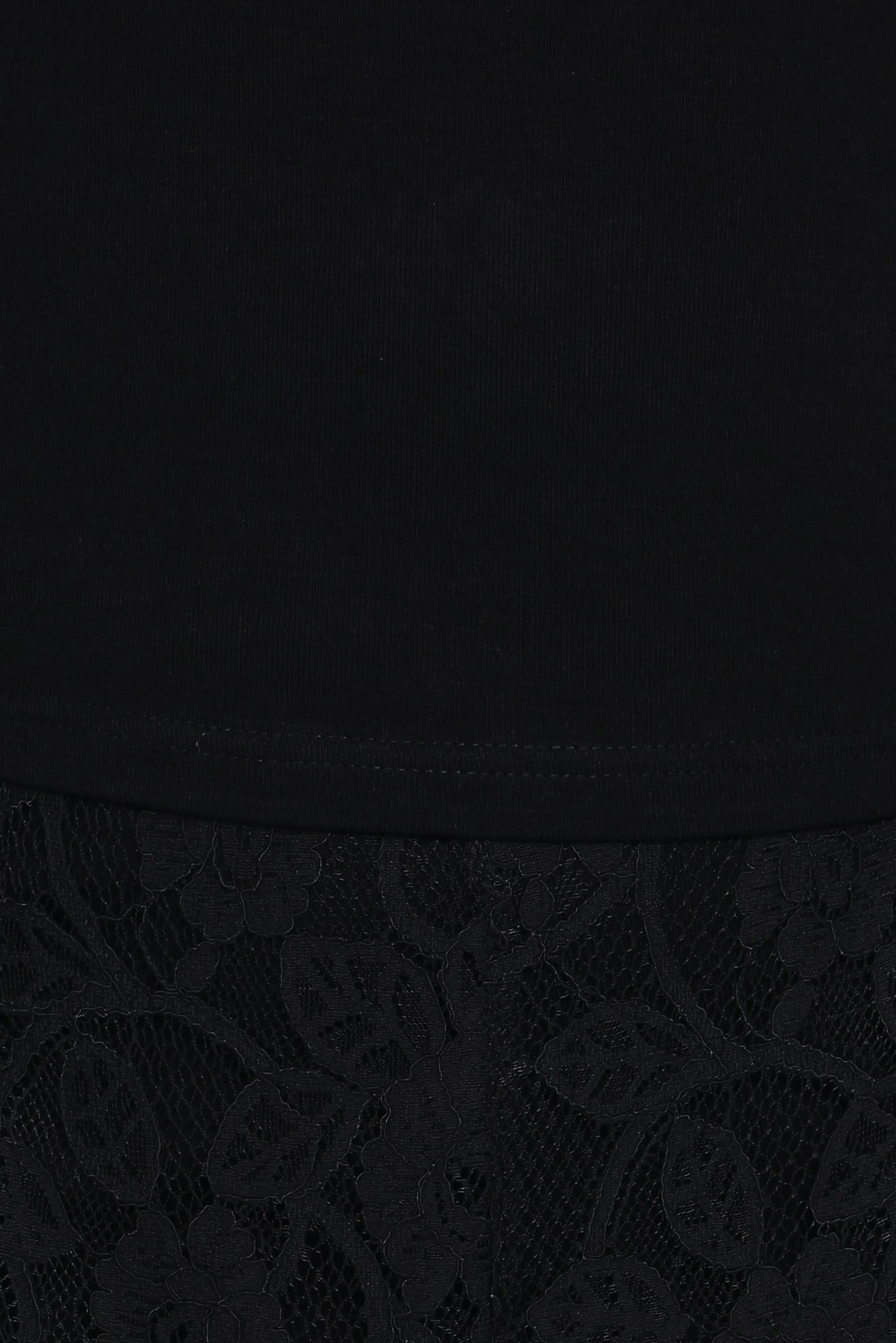Alina Lace Pant Set Black