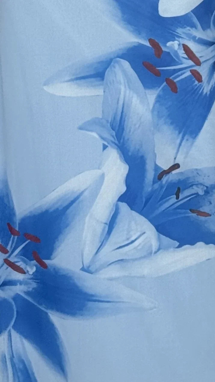 Nina Maxi Dress Blue Paradise
