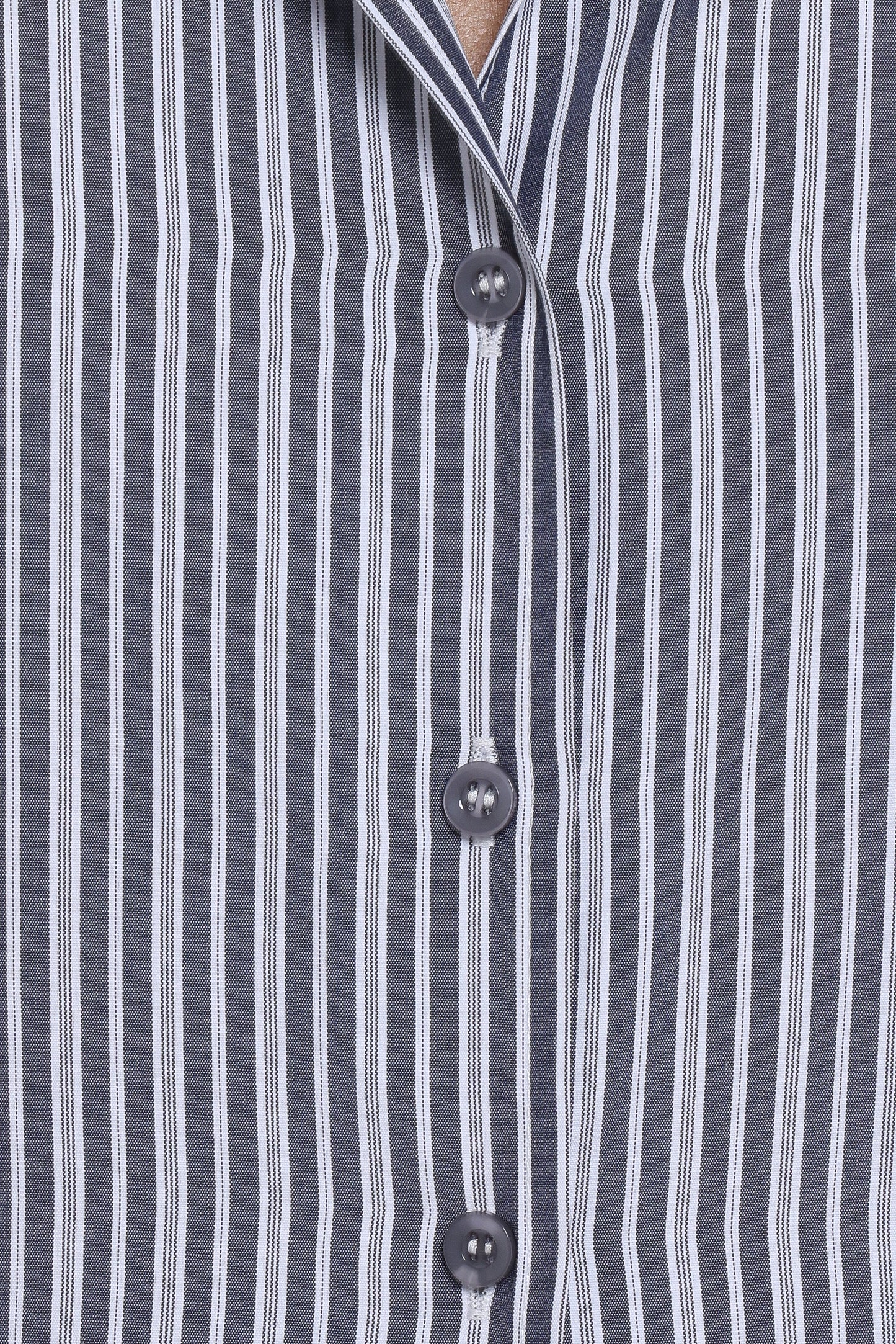 Melanie Pant Set Charcoal Stripe
