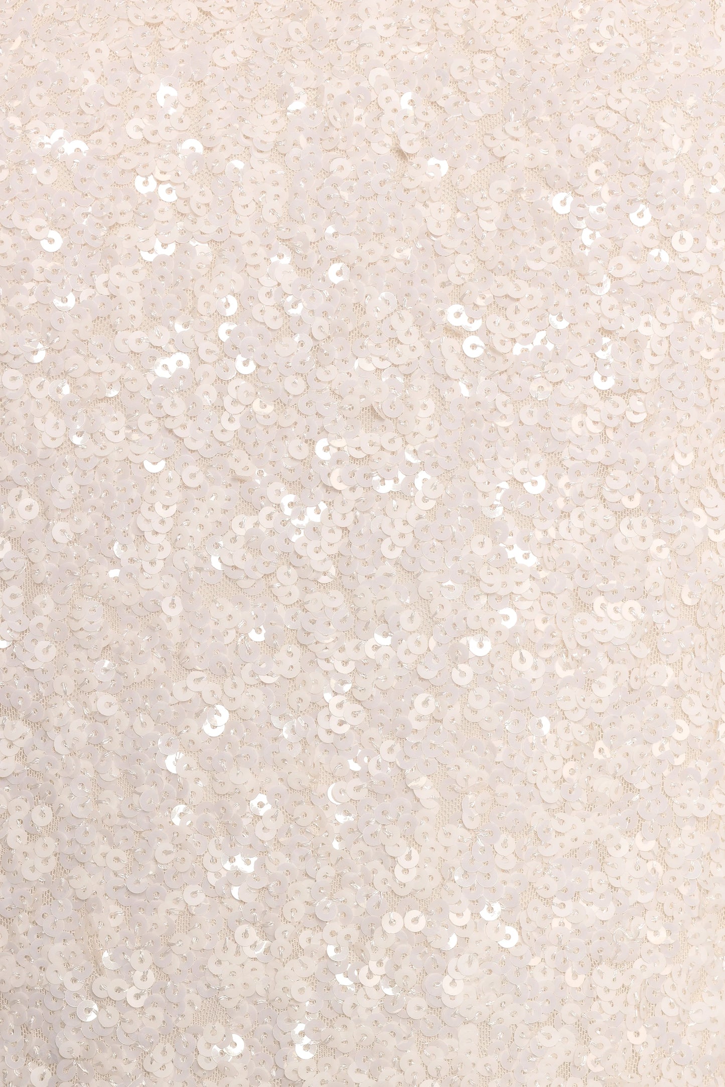 Kezie Sequin Mini Dress Cream