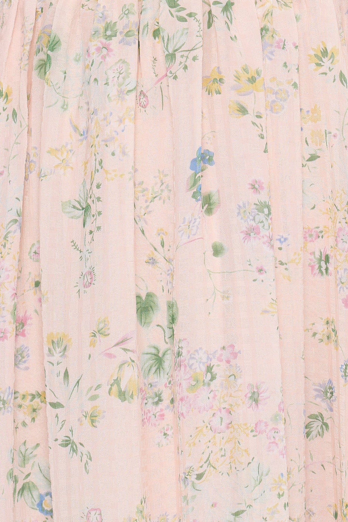 Angelica Midi Dress Pastel Pink Floral
