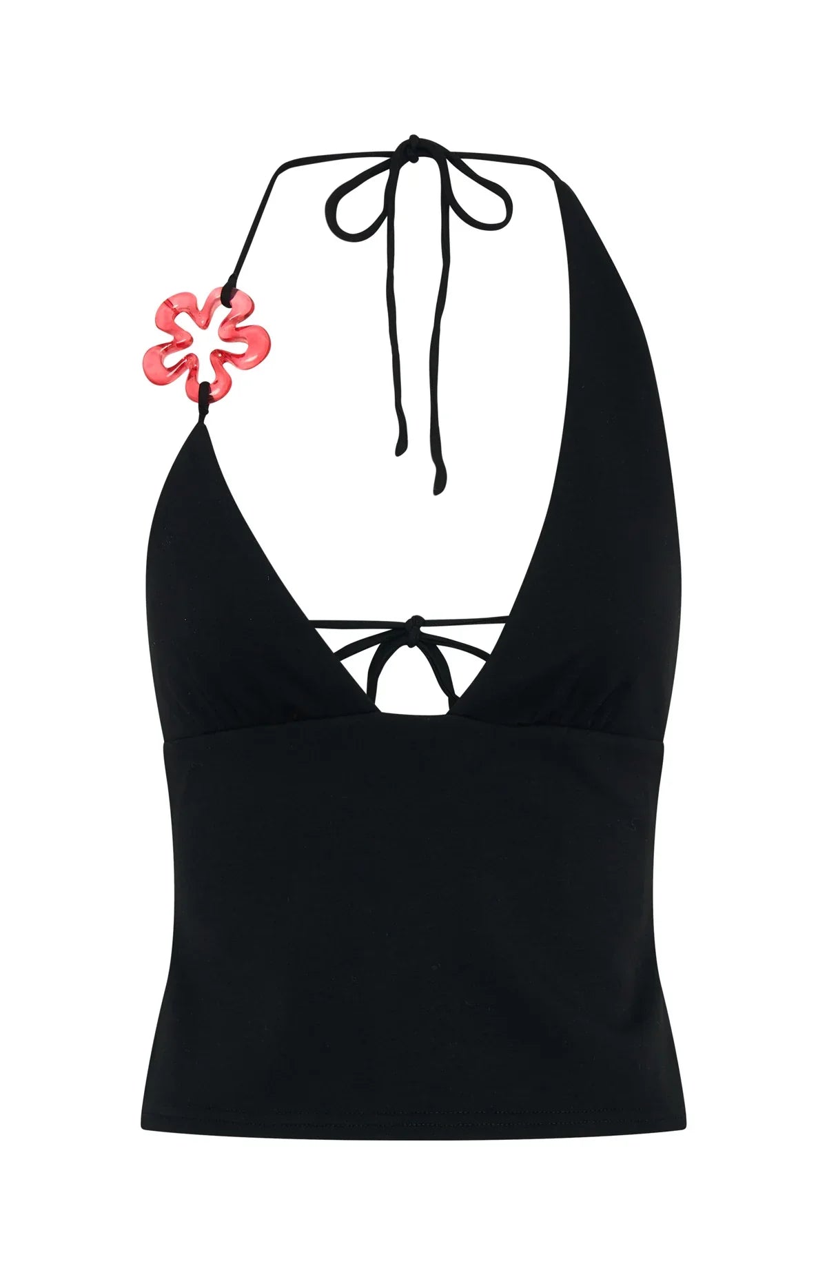 Summer Dreamin Halter Top Black