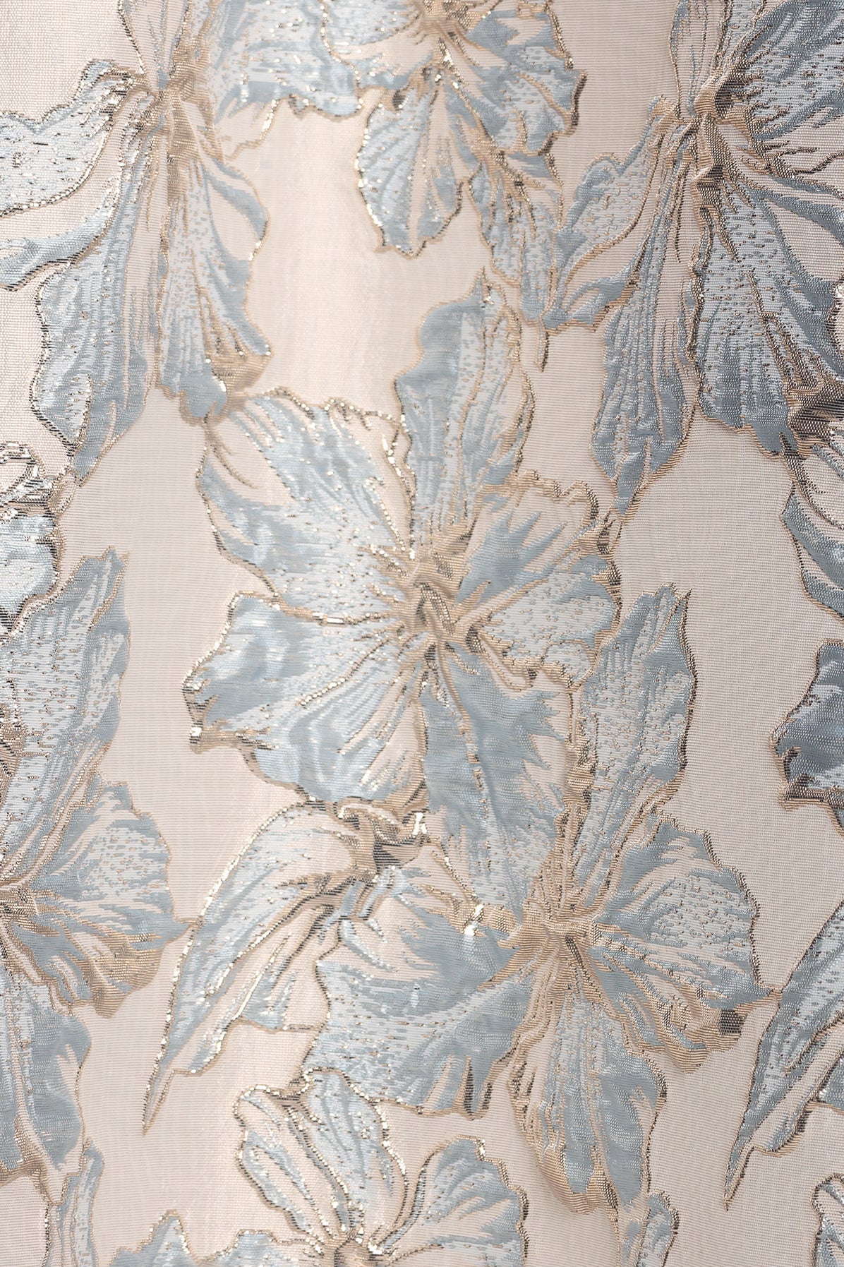 Yasmine Maxi Dress Baby Blue Floral