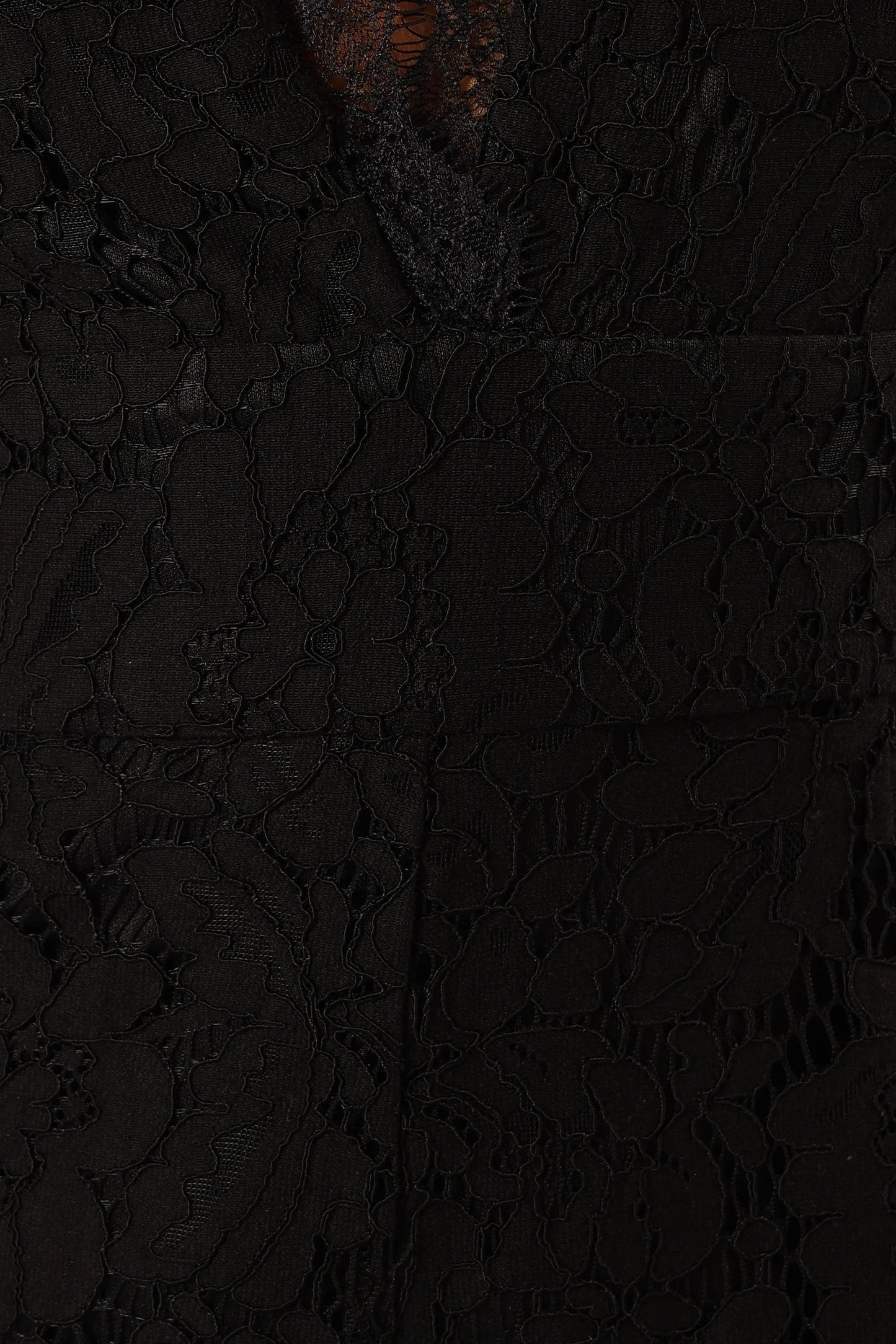 Eloise Lace Jumpsuit Black