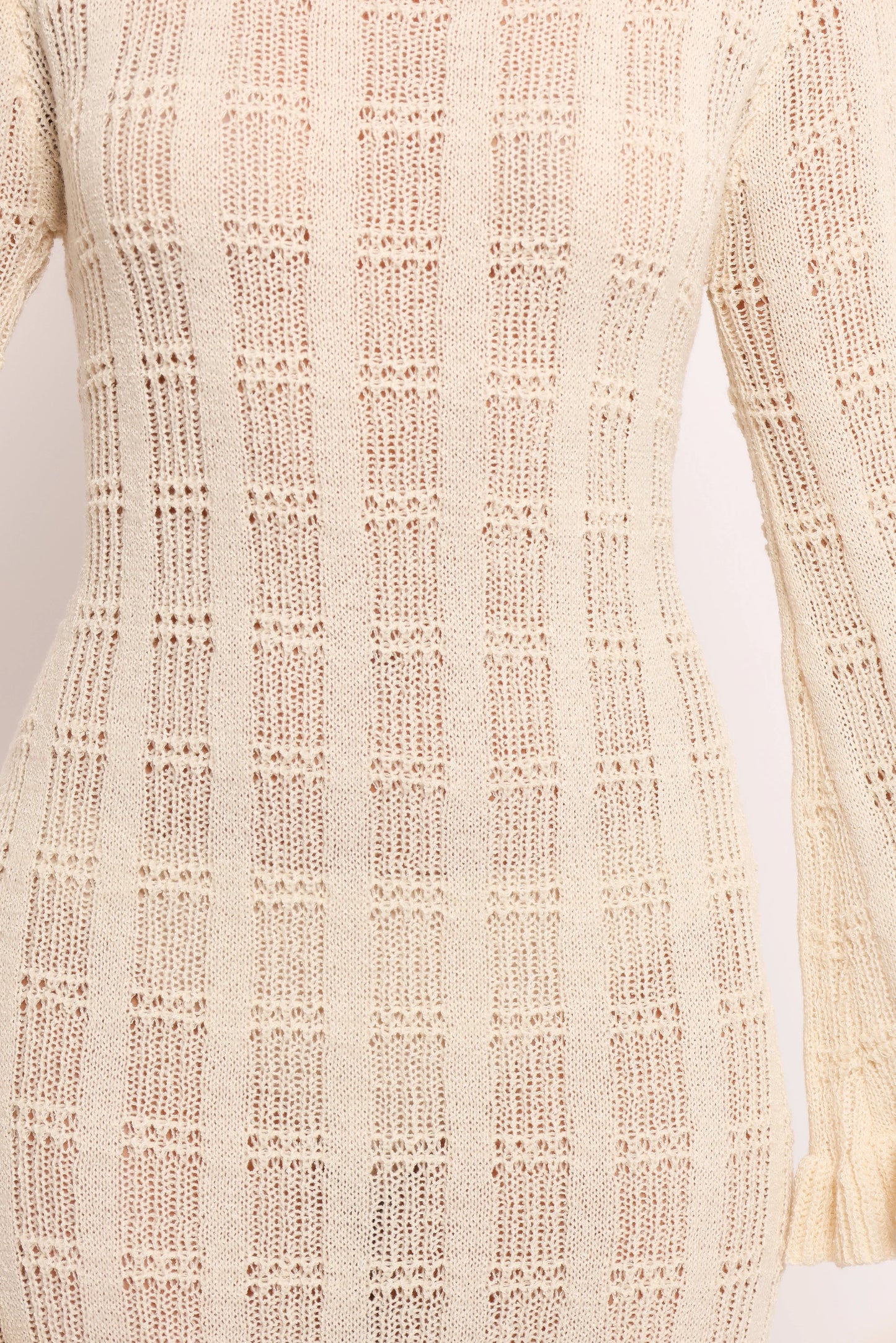 Colter Long Sleeve Maxi Dress White