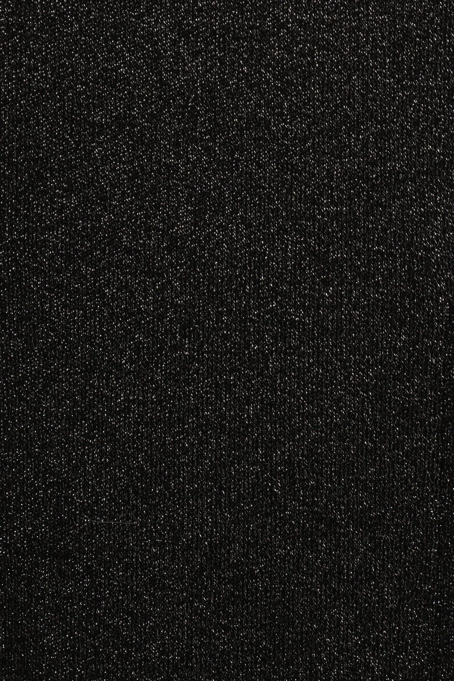 Tassie Cowlneck Lurex Shimmer Knit Sweater Black