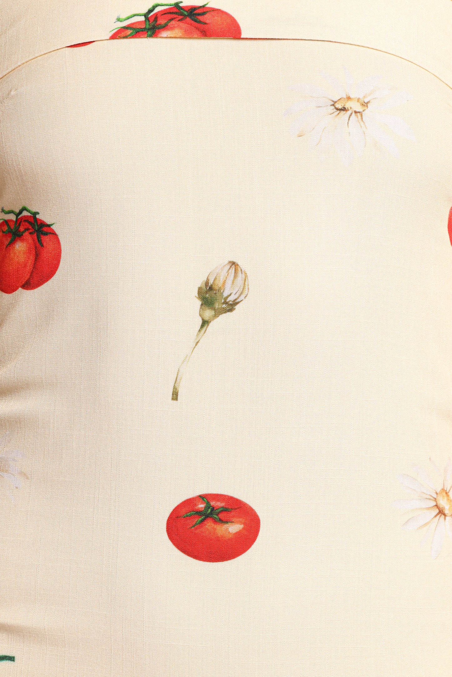 Adela Maxi Dress Tomato Print