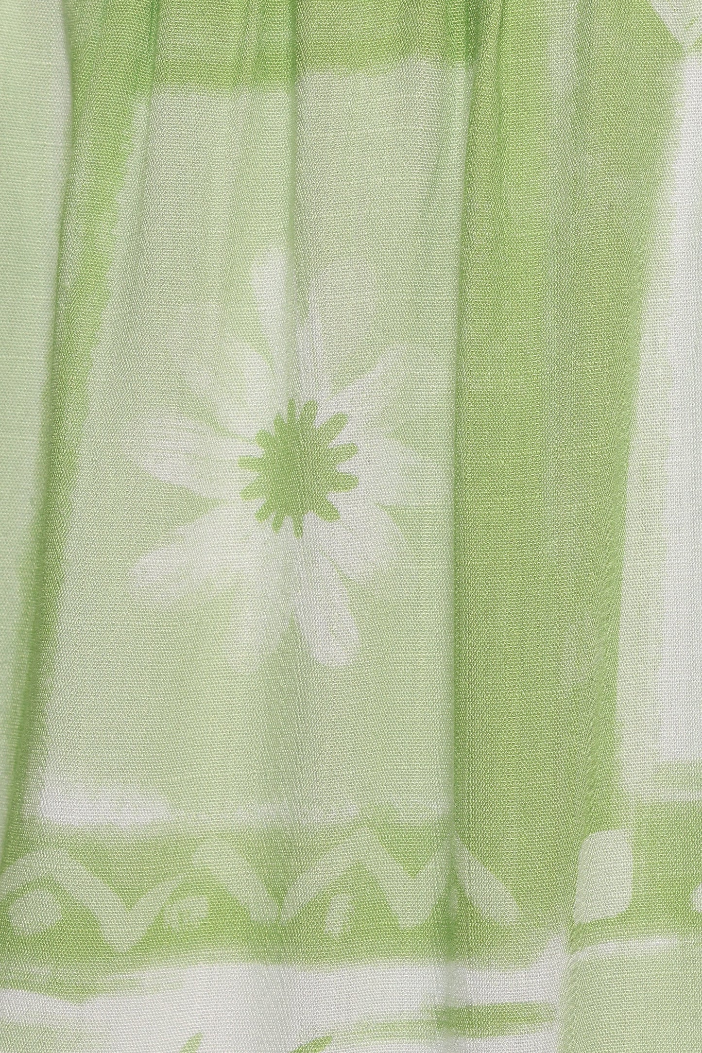 Eudora Maxi Dress Green Print
