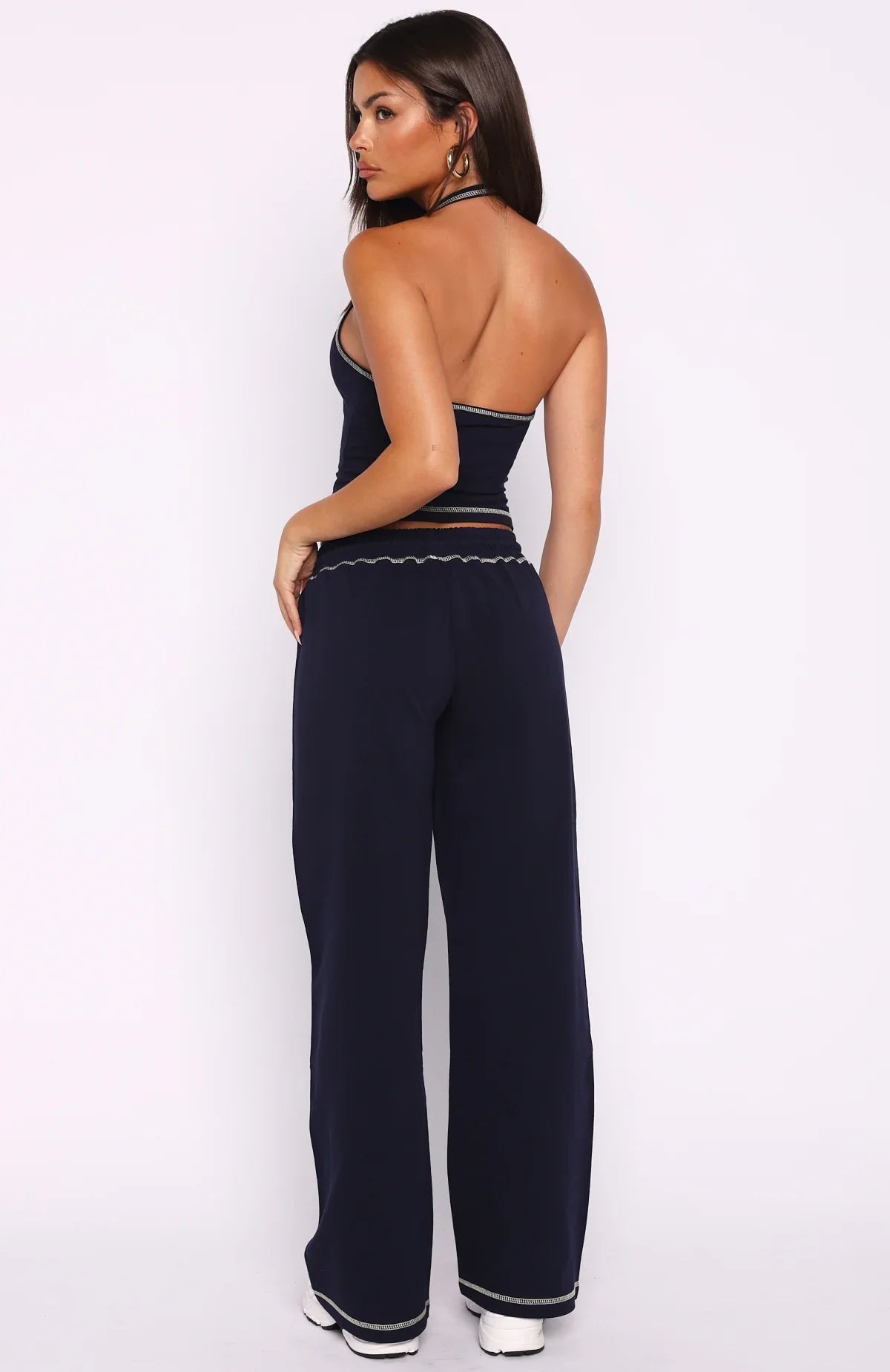 Chill In Style Track Pants Navy