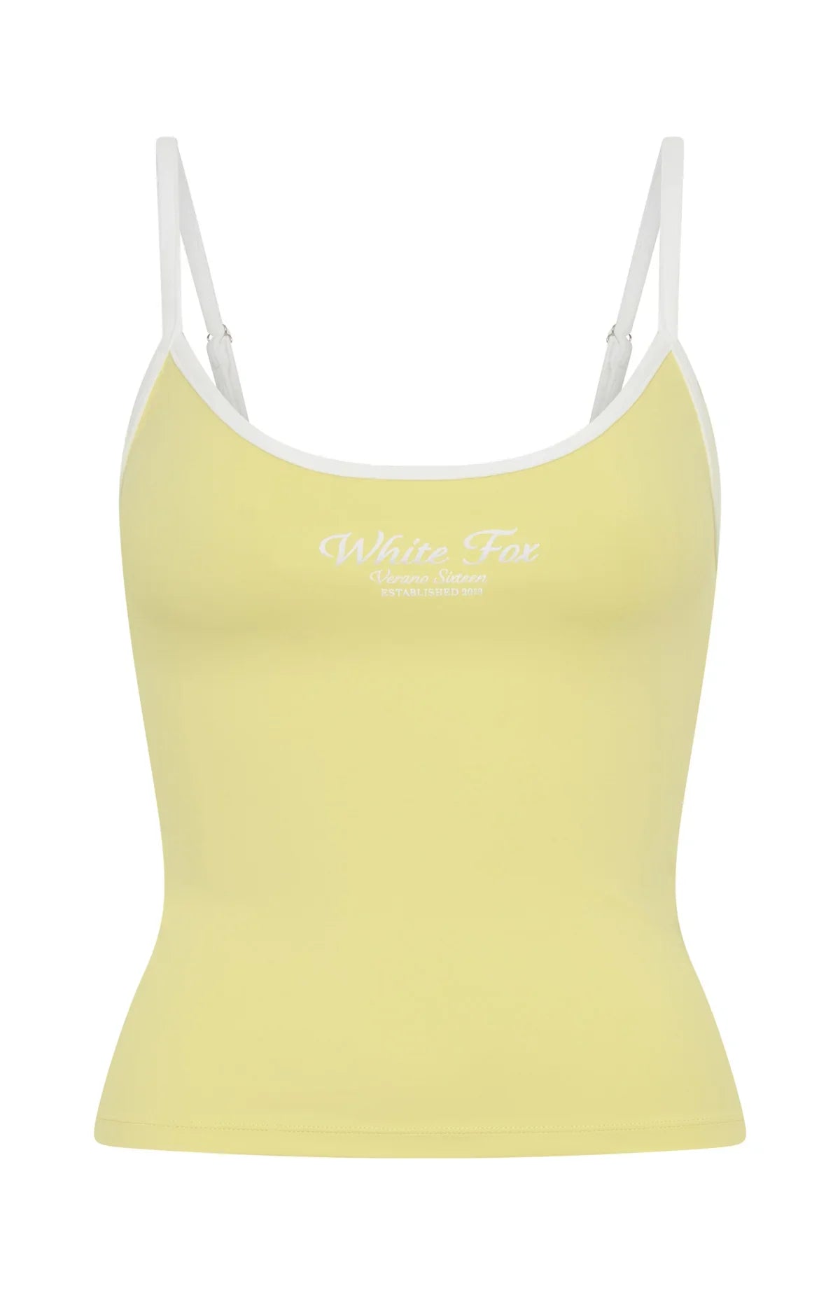 Verano Sixteen Giulia Singlet Top Lemon