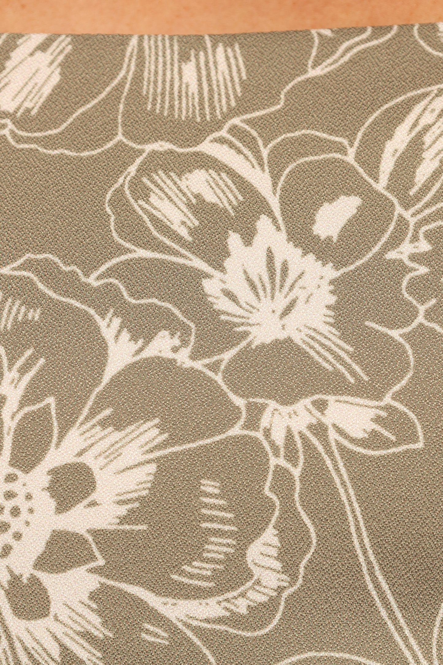 Laurel Dress Olive Floral