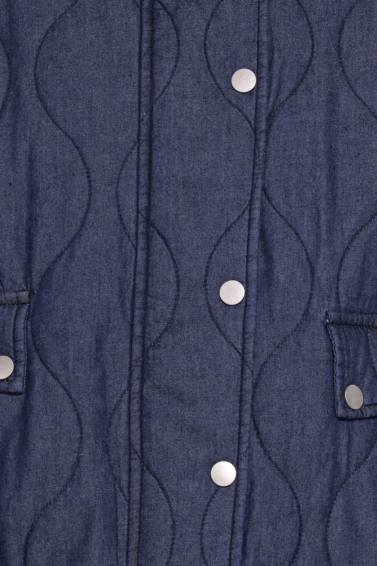 Keah Quilted Jacket Navy