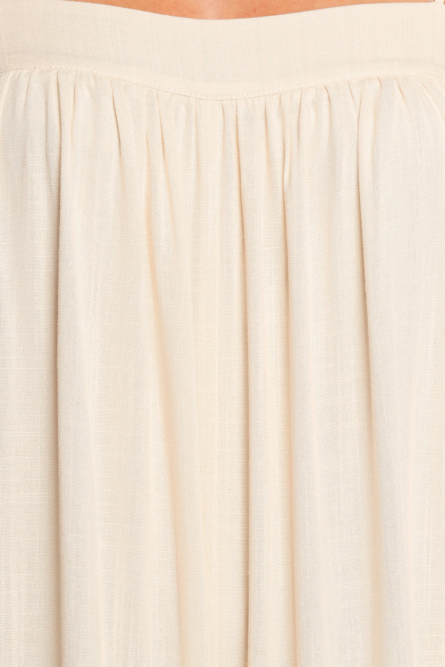 Abegail Flowy Jumpsuit Cream
